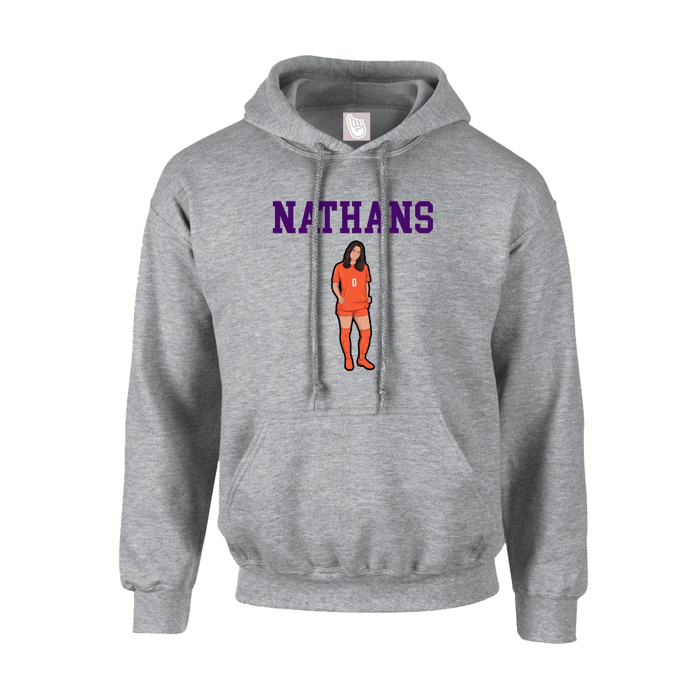 Youth Hoodie — Shirsey in Grey