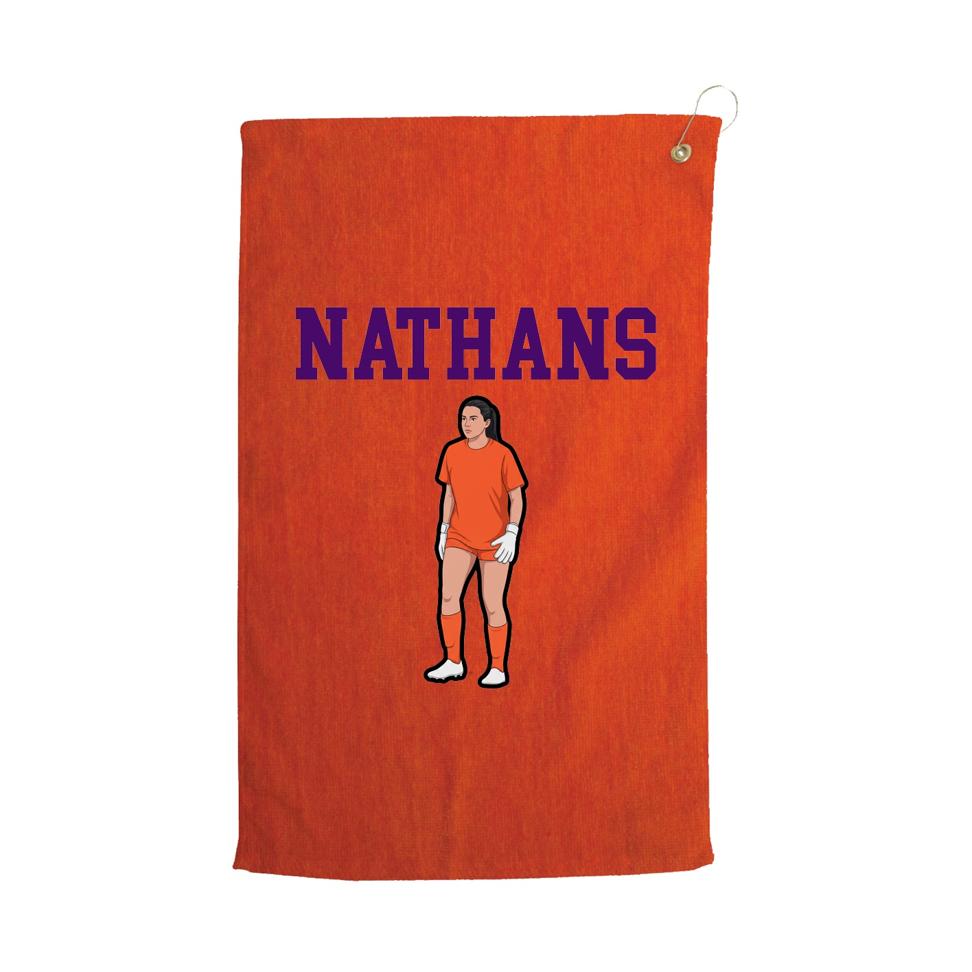 Golf Towel — Shirsey in Orange