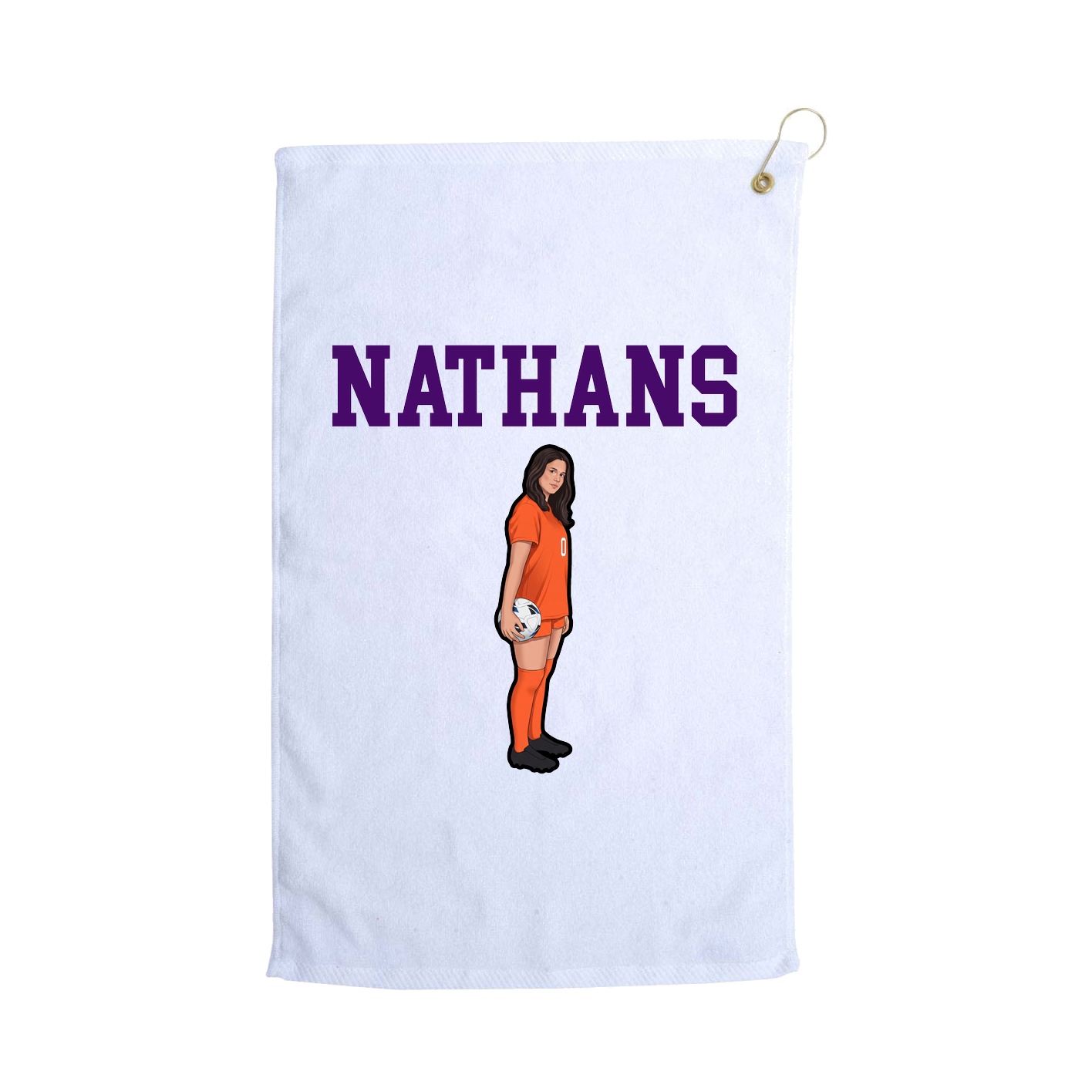 Golf Towel — Shirsey in White