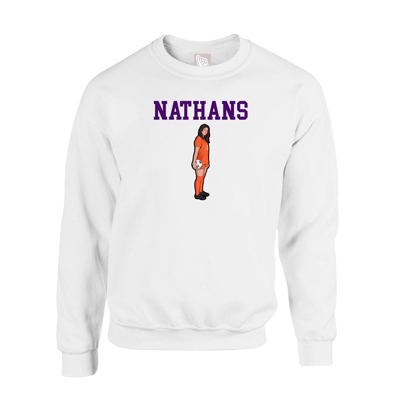 Fleece Crew — Shirsey in White