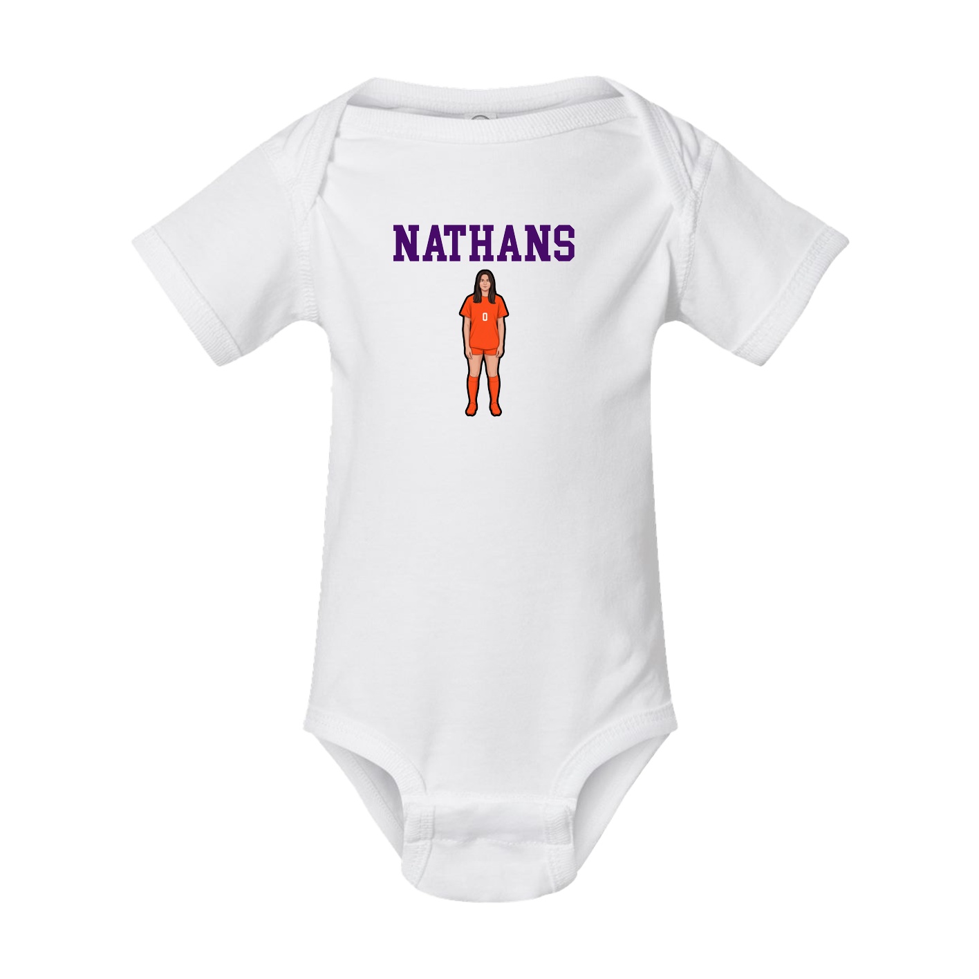 Baby Onesie — Shirsey in White