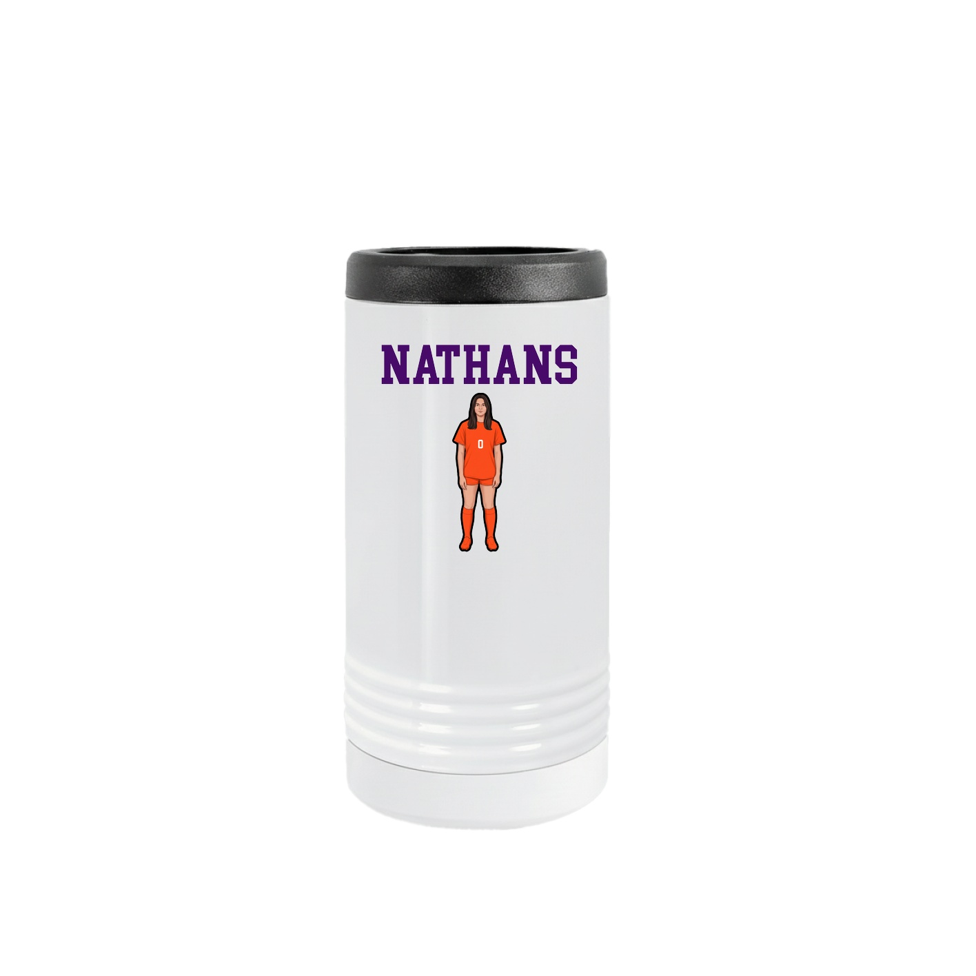 Slim Beverage Holder — Shirsey in White