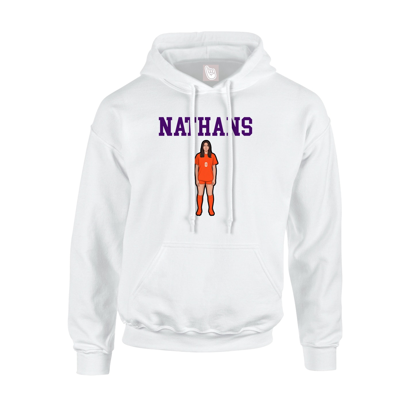 Youth Hoodie — Shirsey in White