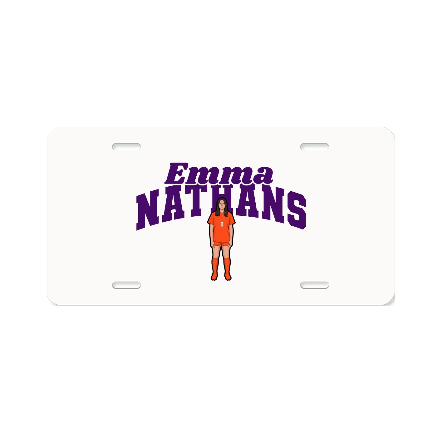 License Plate — Signature Arch in Classic