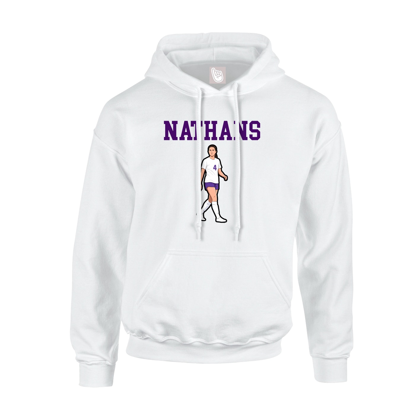 Youth Hoodie — Shirsey in White