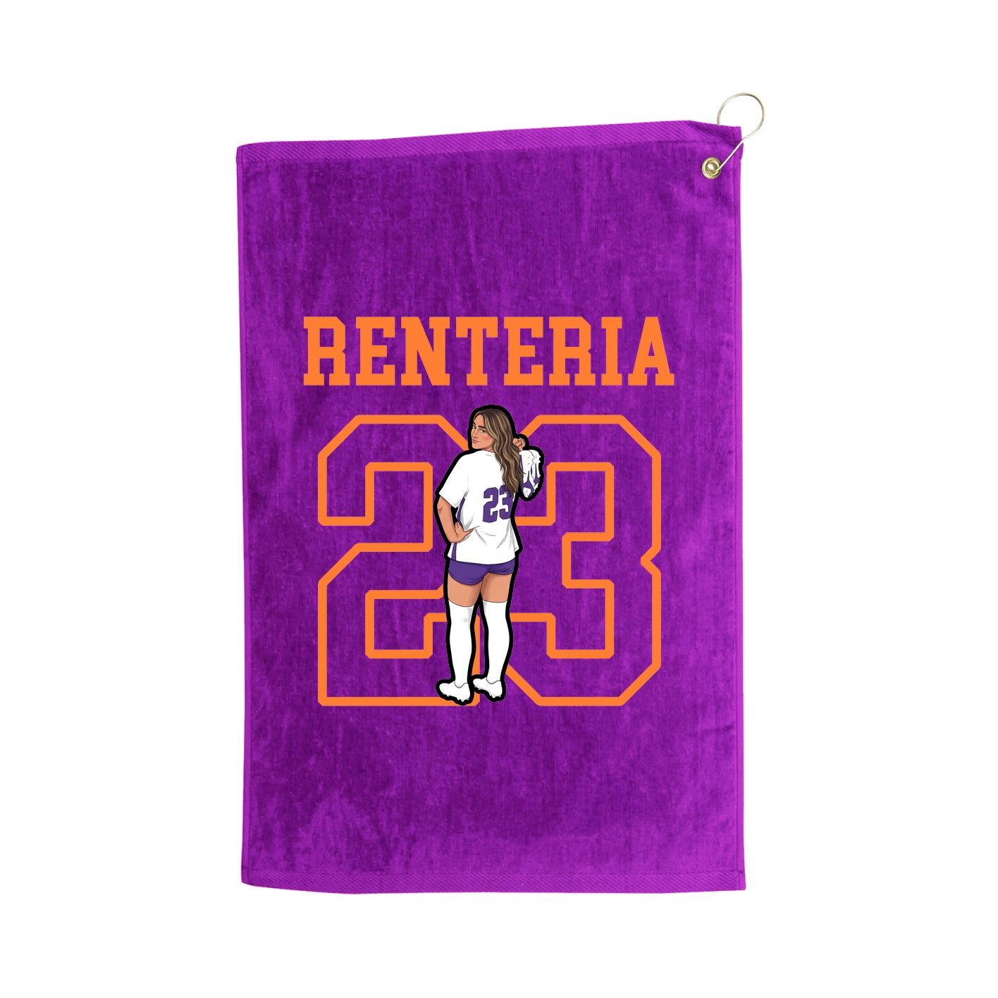 Golf Towel — Shirsey in Purple