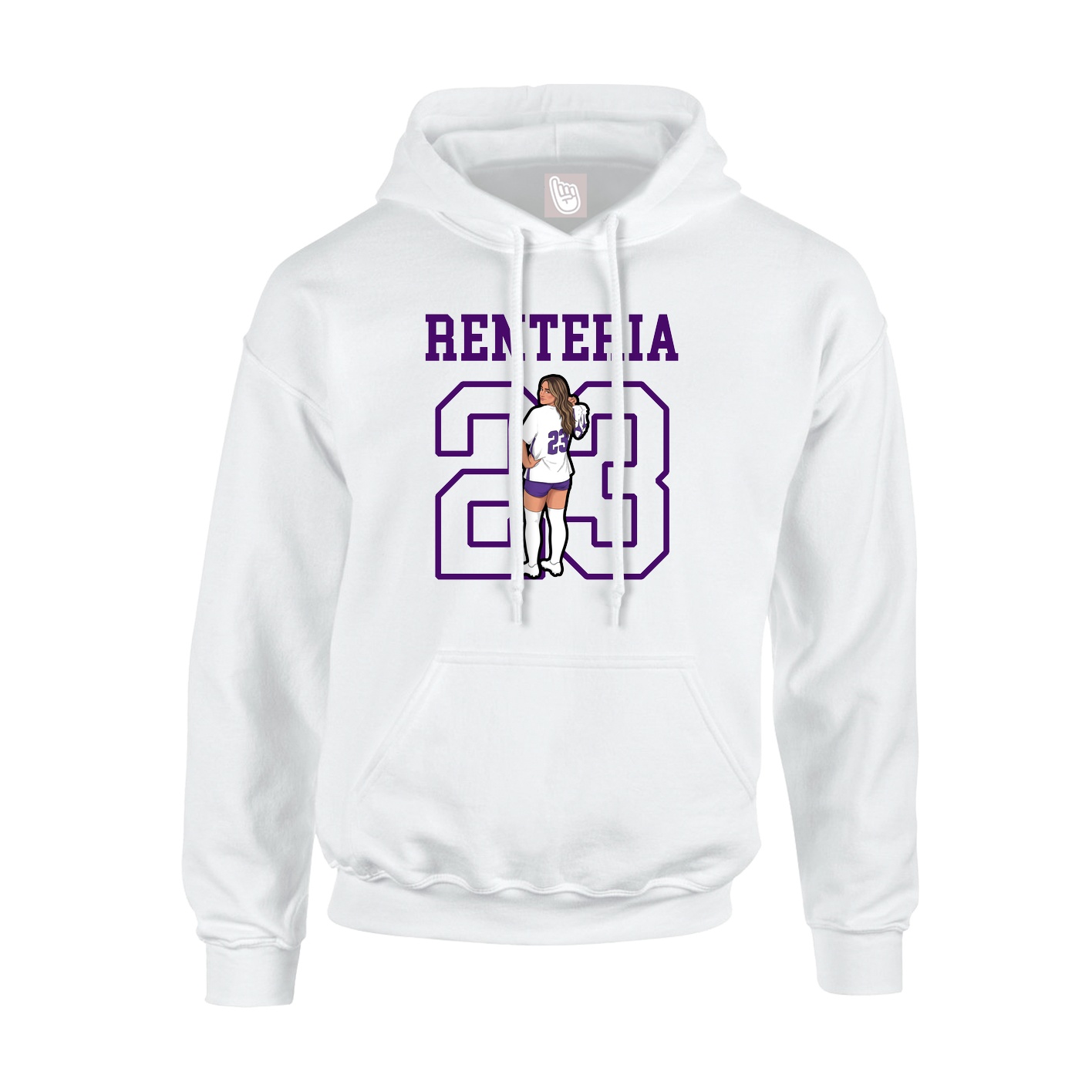 Youth Hoodie — Shirsey in White
