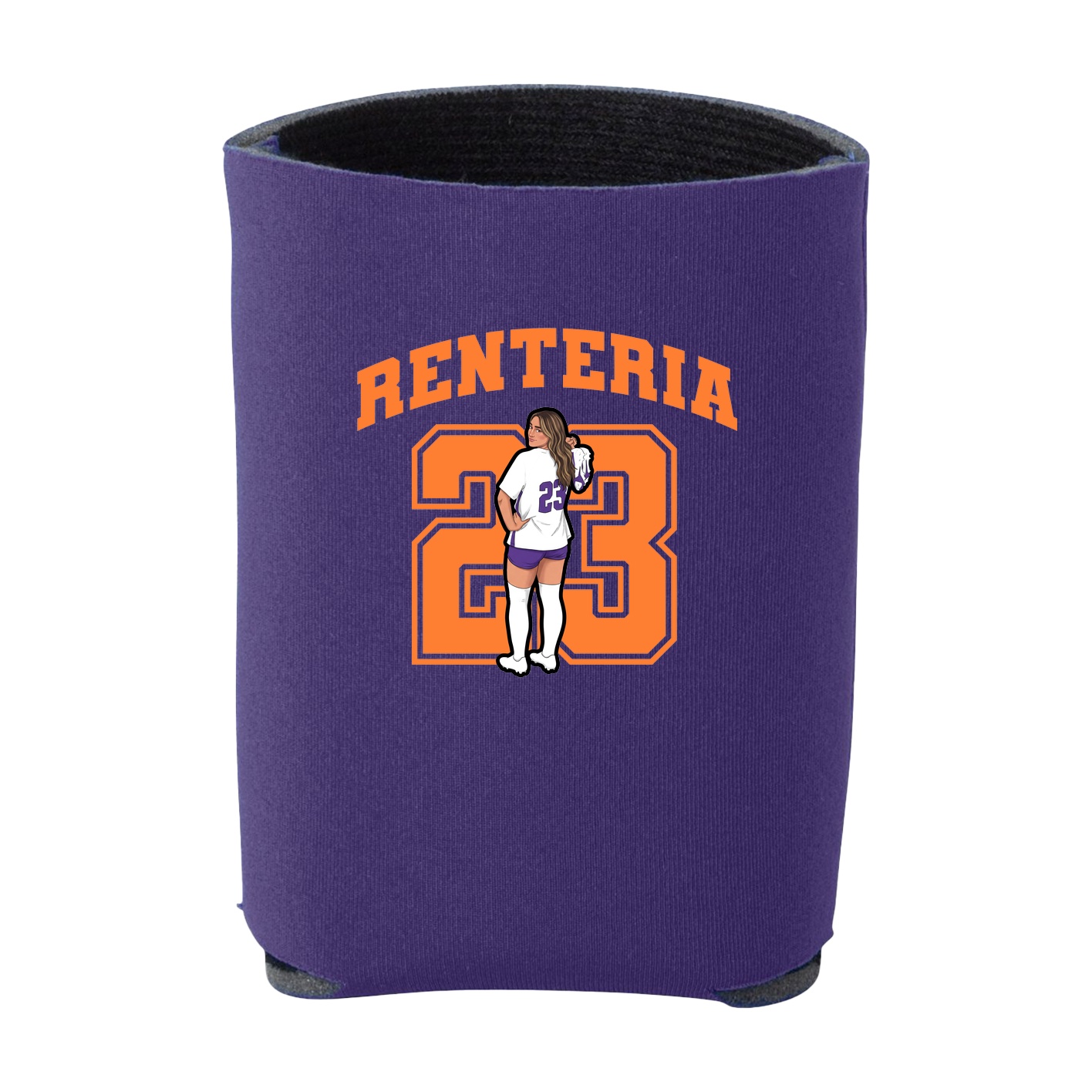 Can Holder — Number in Purple
