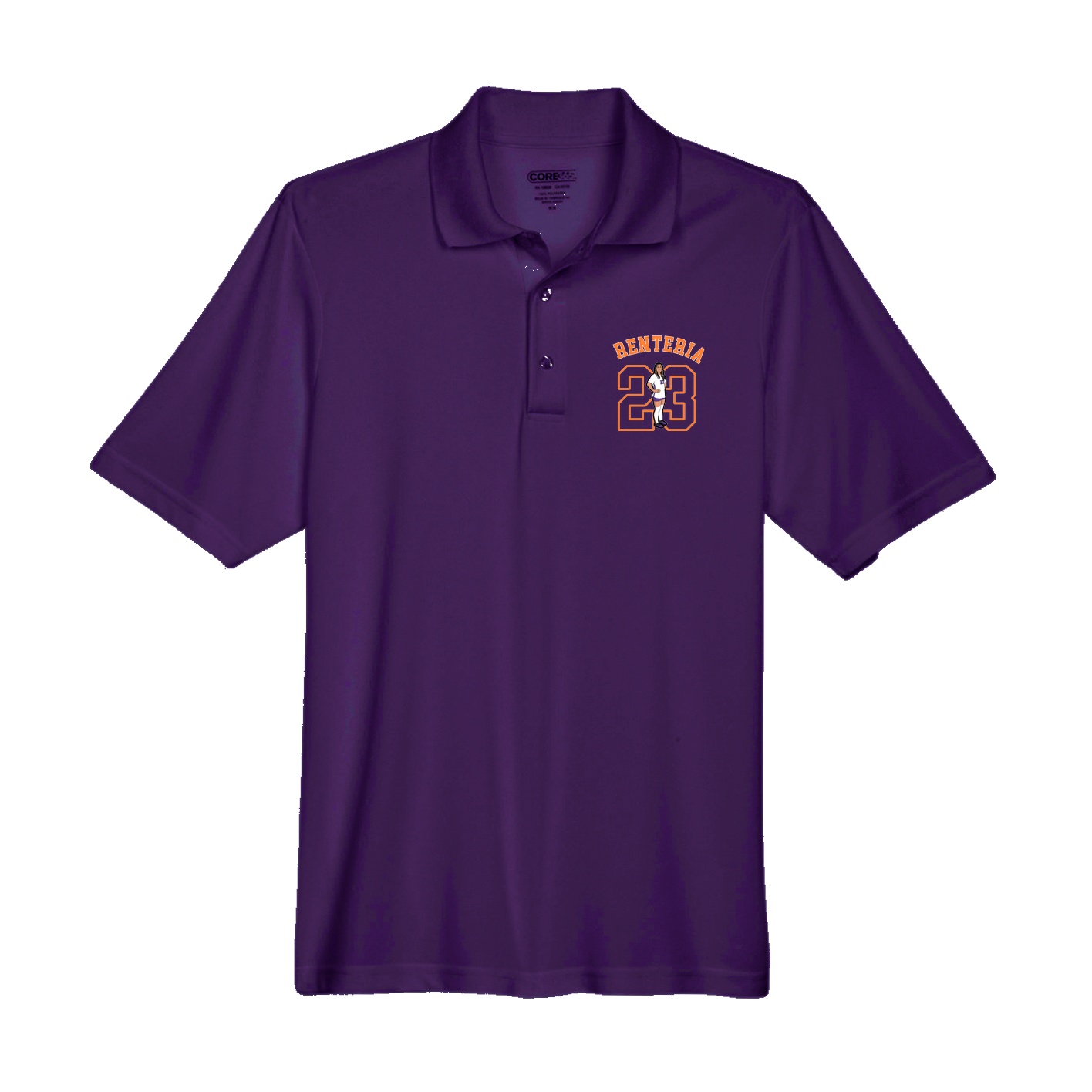 Performance Polo — Shirsey Arch in Purple