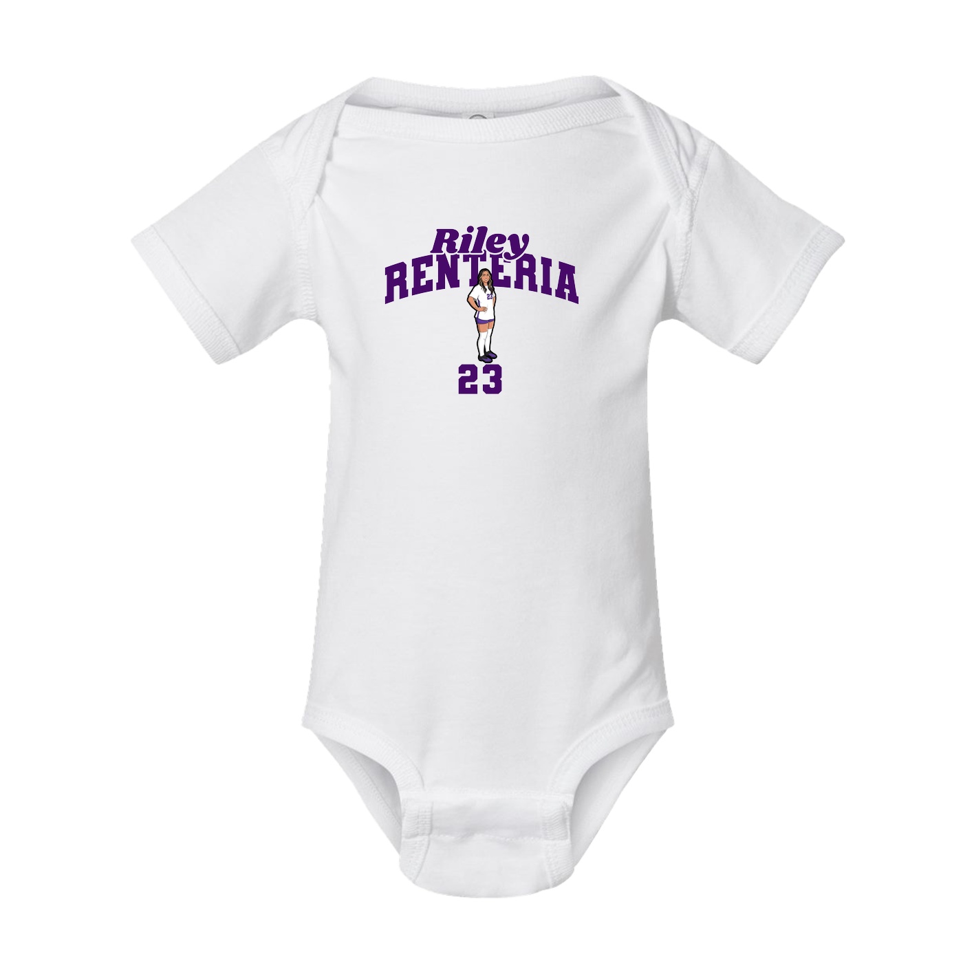 Baby Onesie — Signature Arch in White