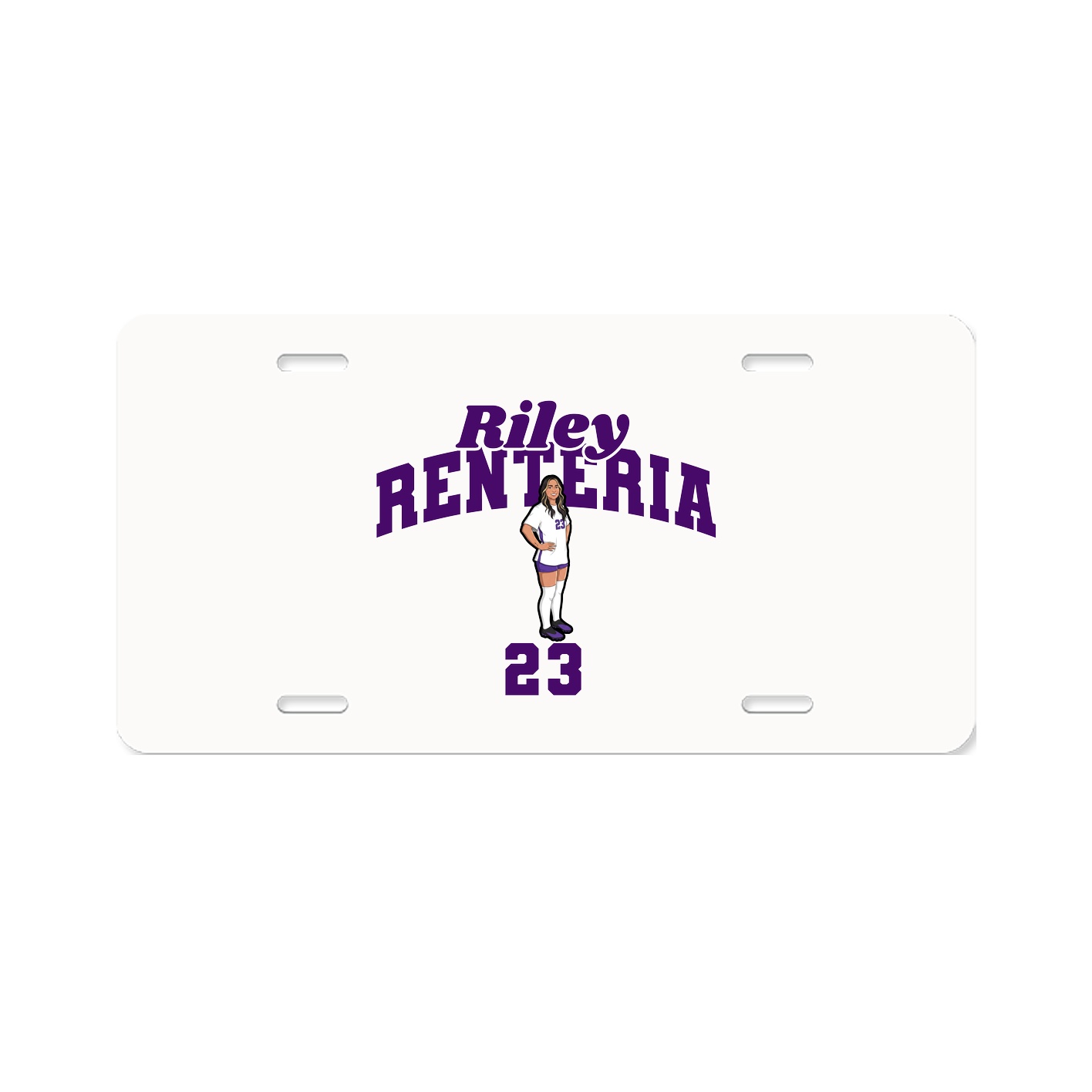 License Plate — Signature Arch in Classic