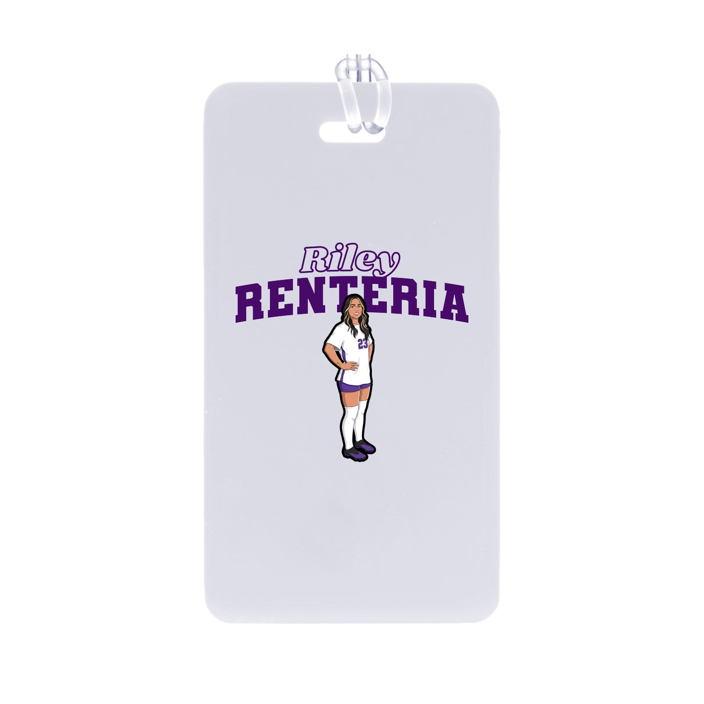 Bag Tag — Name Arch in Classic