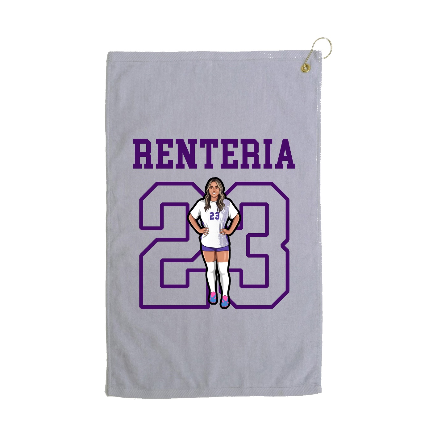 Golf Towel — Shirsey in Grey