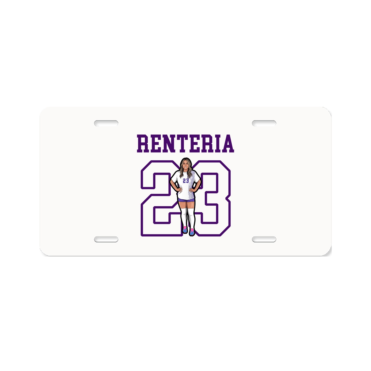 License Plate — Shirsey in Classic
