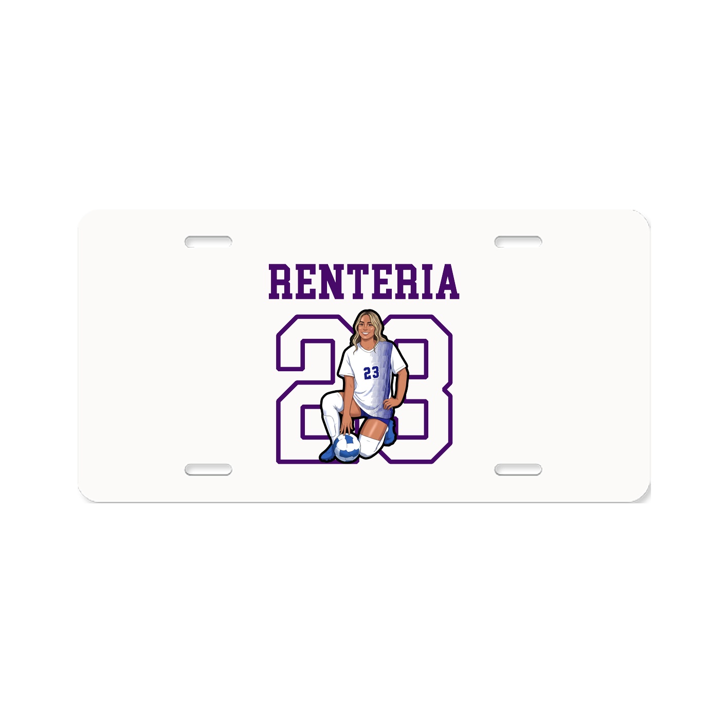 License Plate — Shirsey in Classic