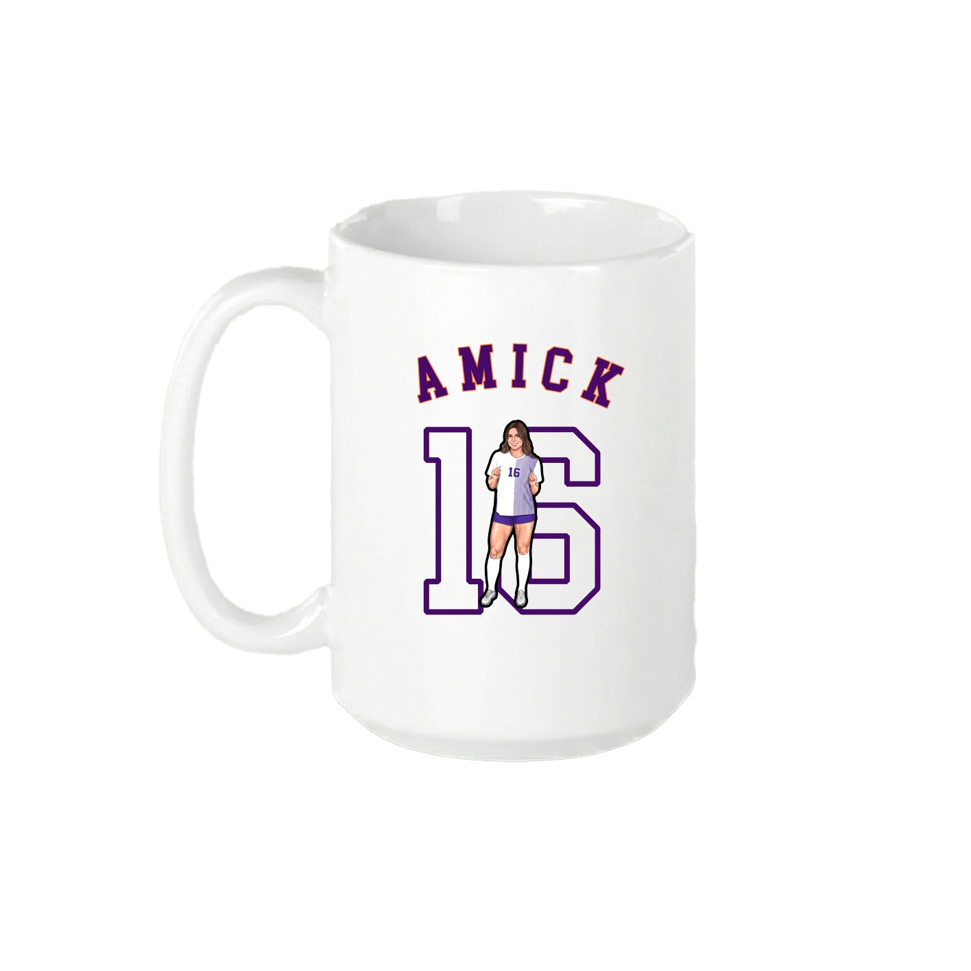 15oz Coffee Mug — Shirsey Arch in White