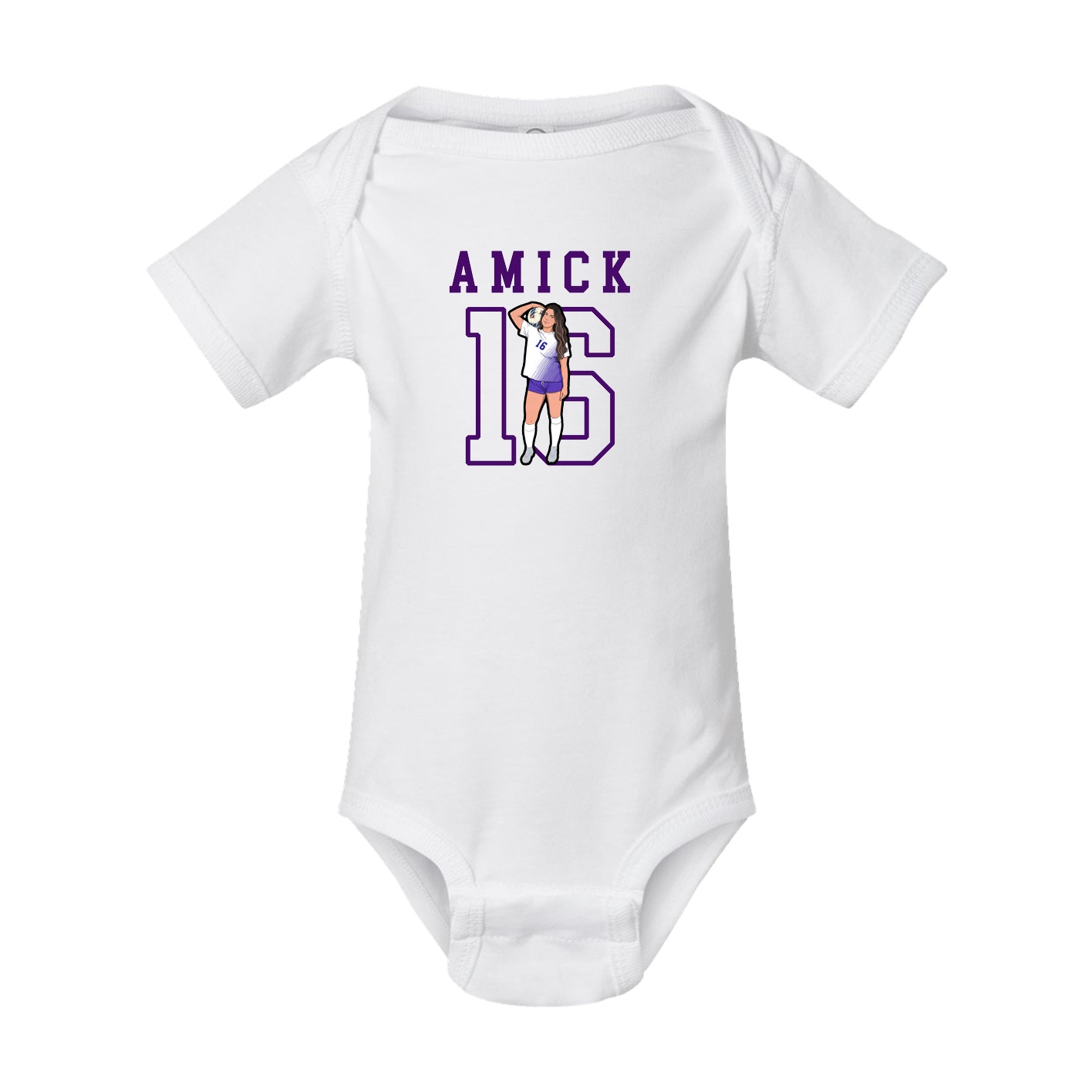 Baby Onesie — Shirsey in White