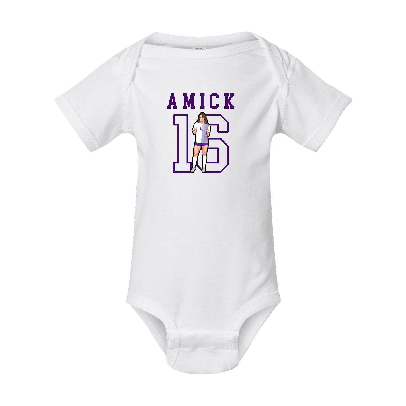 Baby Onesie — Shirsey in White