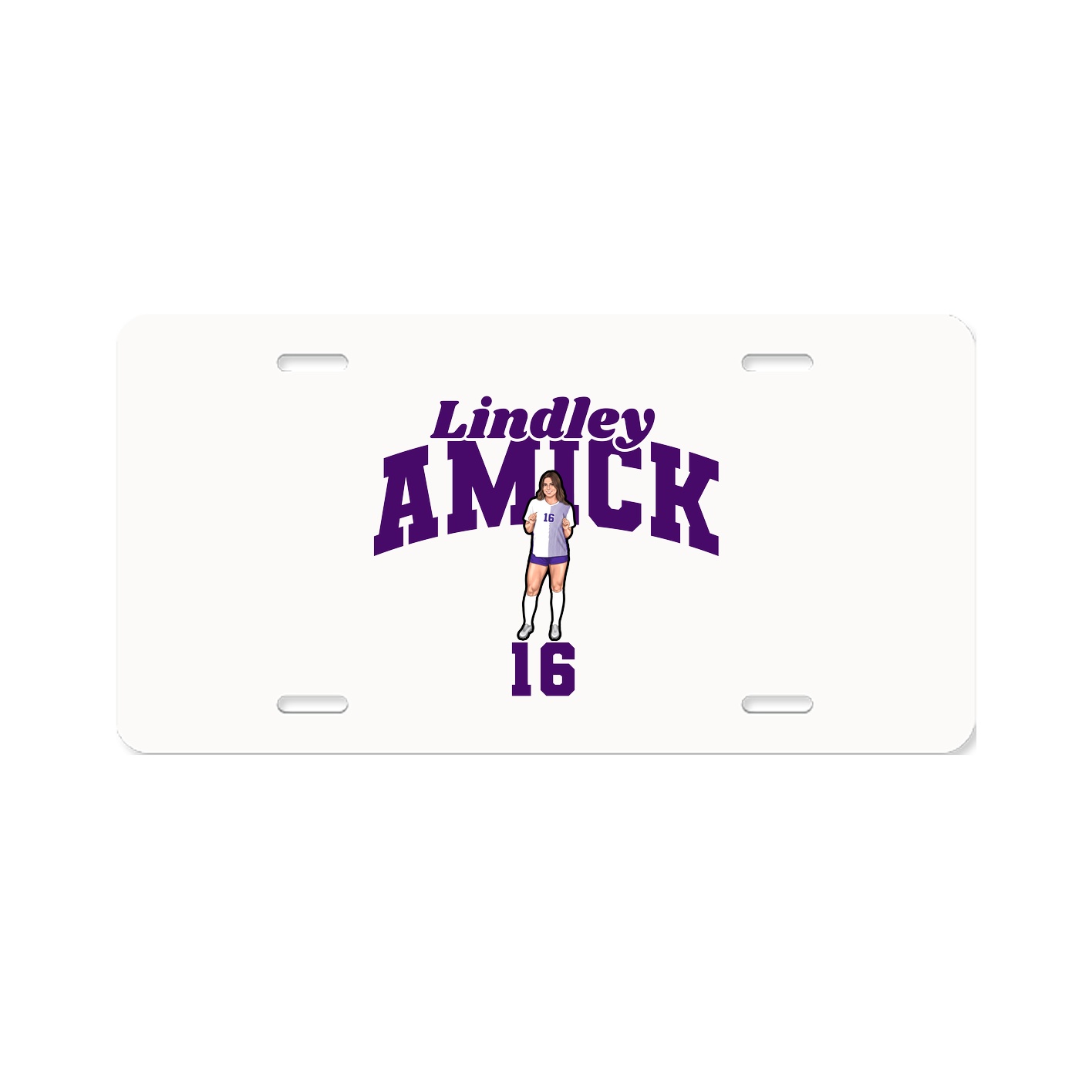 License Plate — Signature Arch in Classic