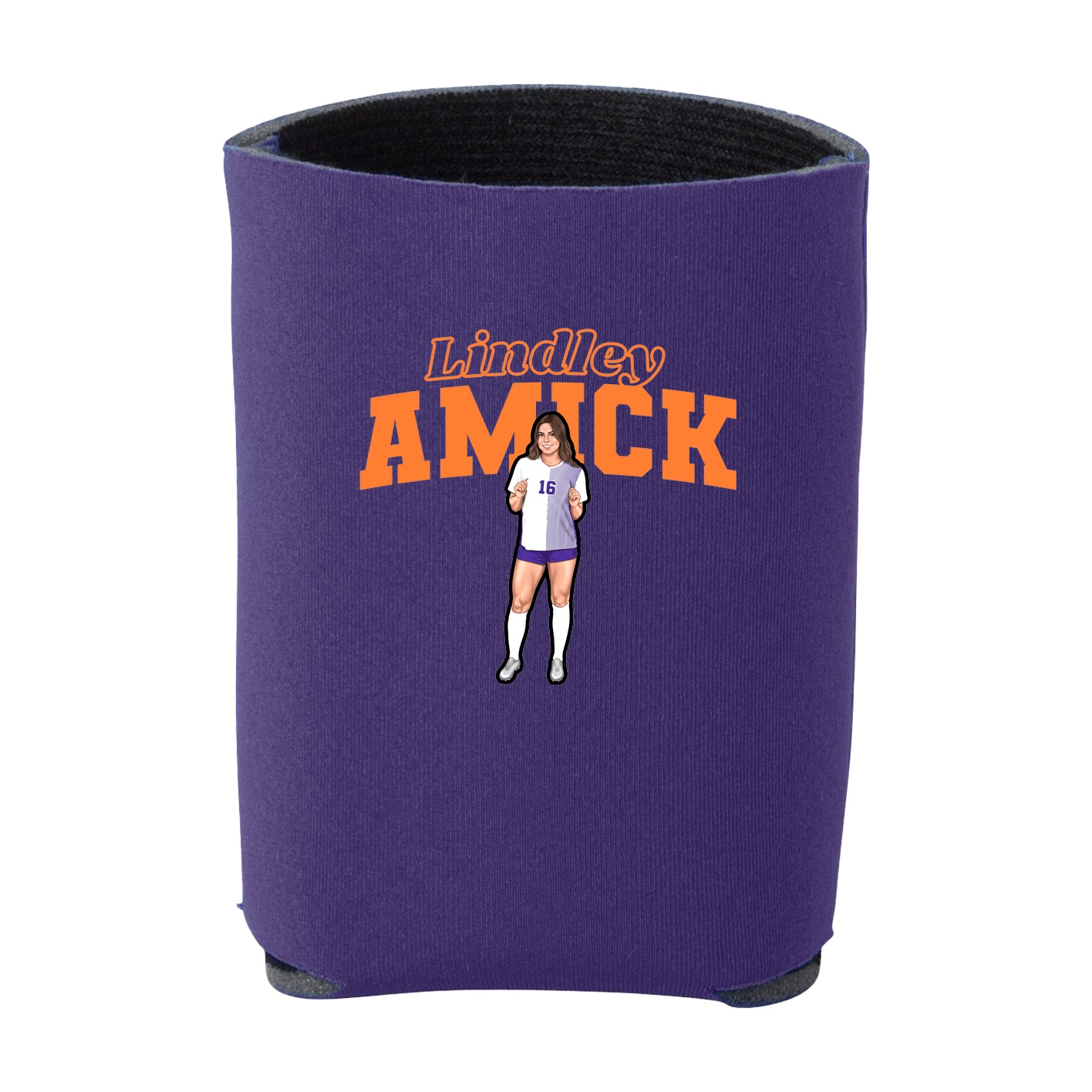 Can Holder — Name Arch in Purple