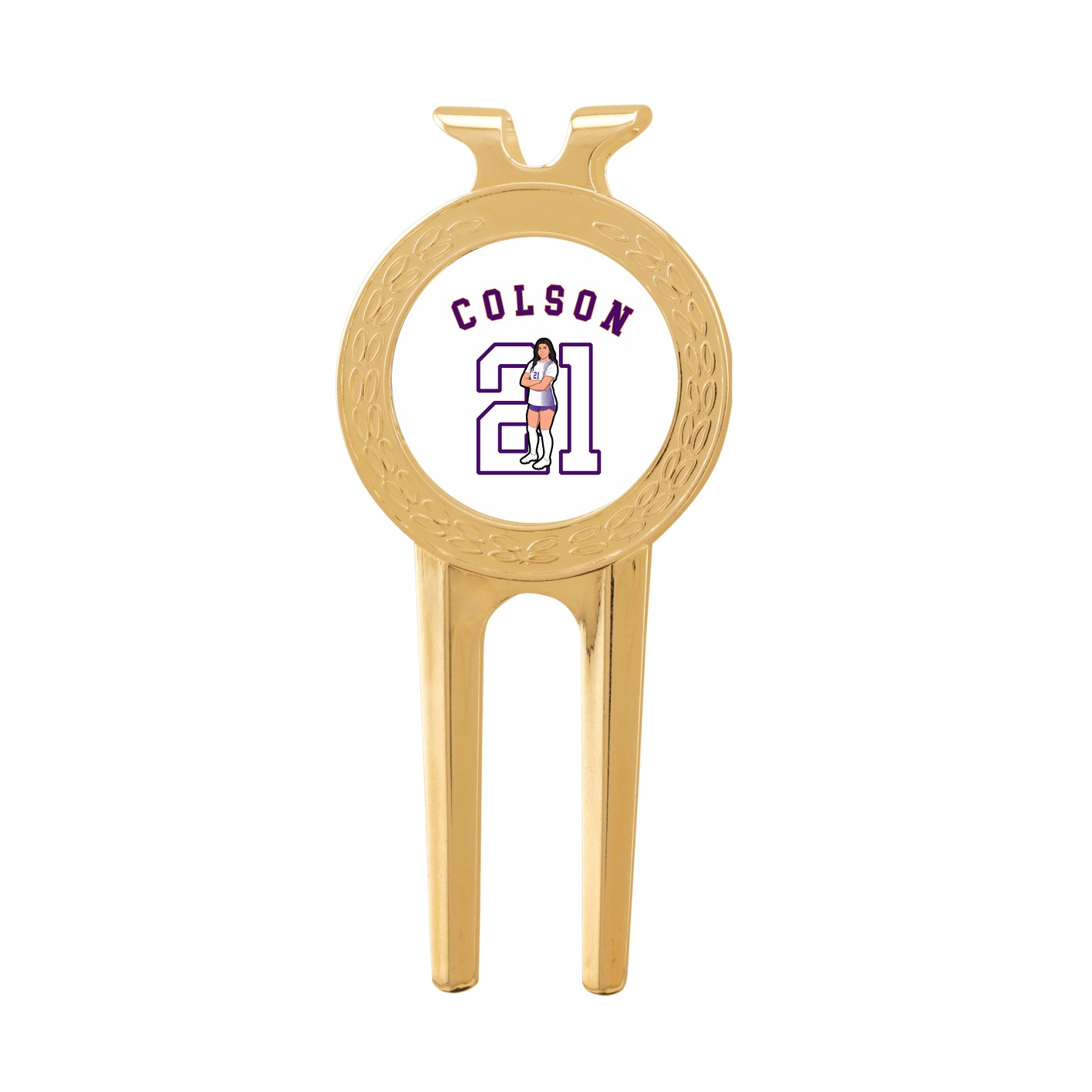 Divot Tool with Ball Marker — Shirsey Arch in Classic