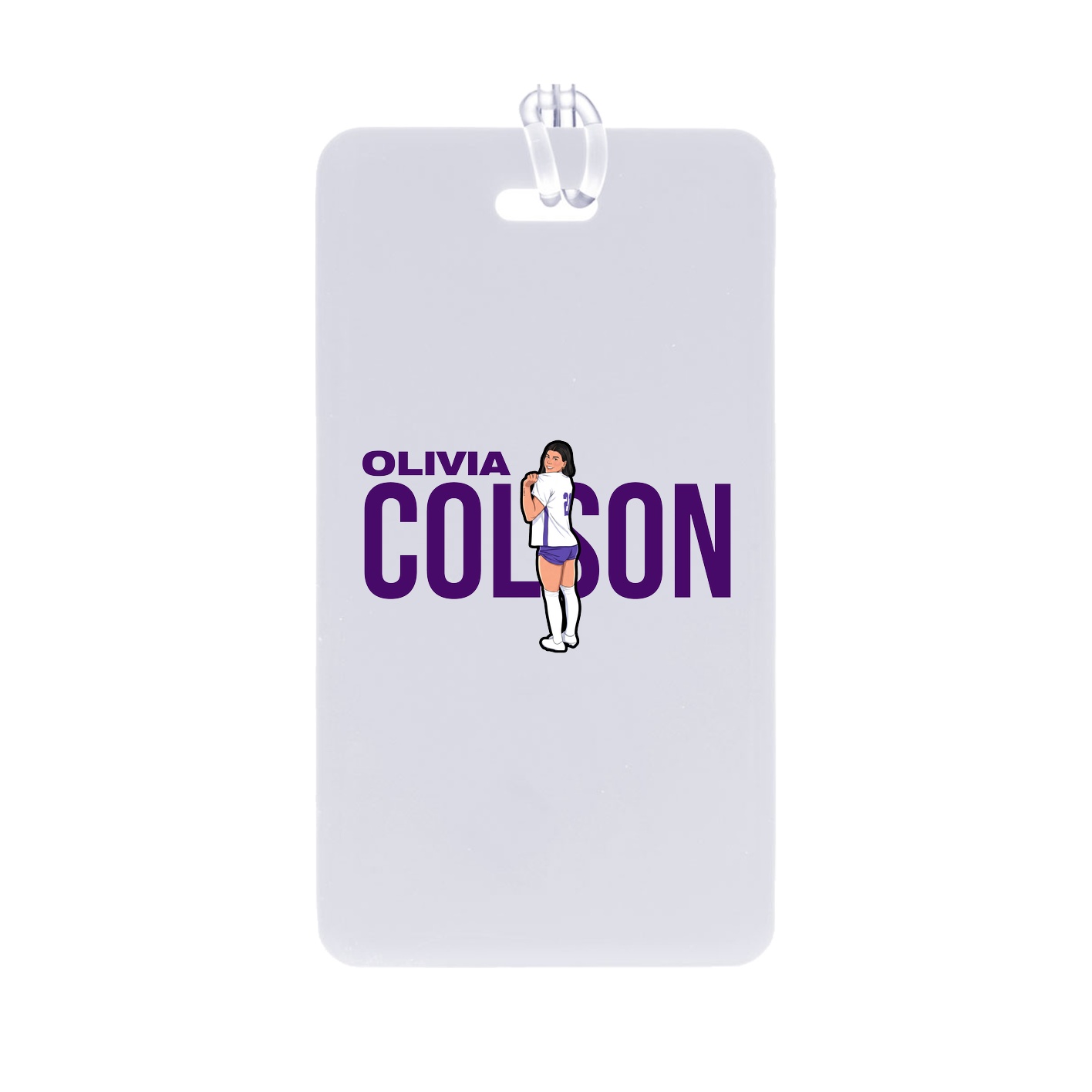 Bag Tag — Player Name in Classic