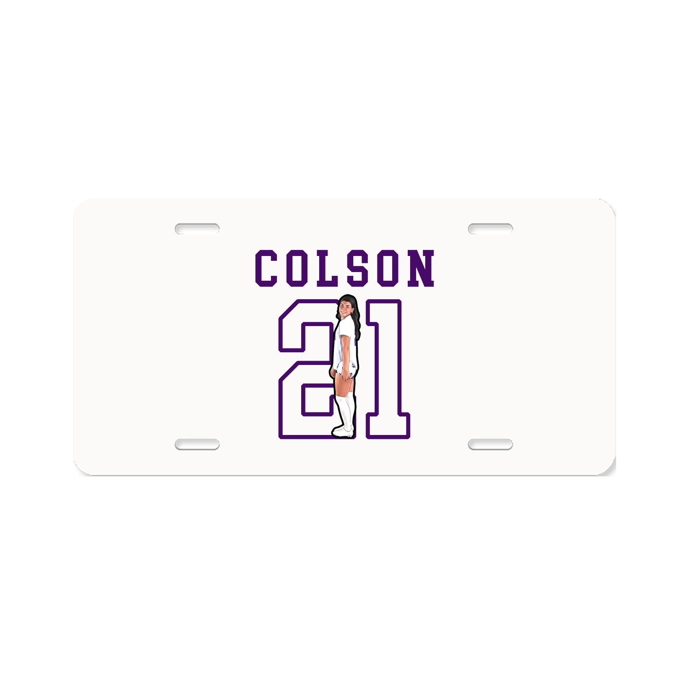 License Plate — Shirsey in Classic