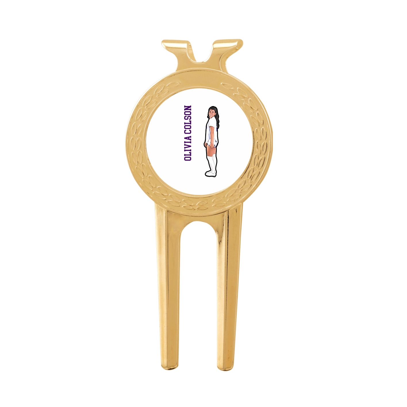 Divot Tool with Ball Marker — Name Vertical in Classic