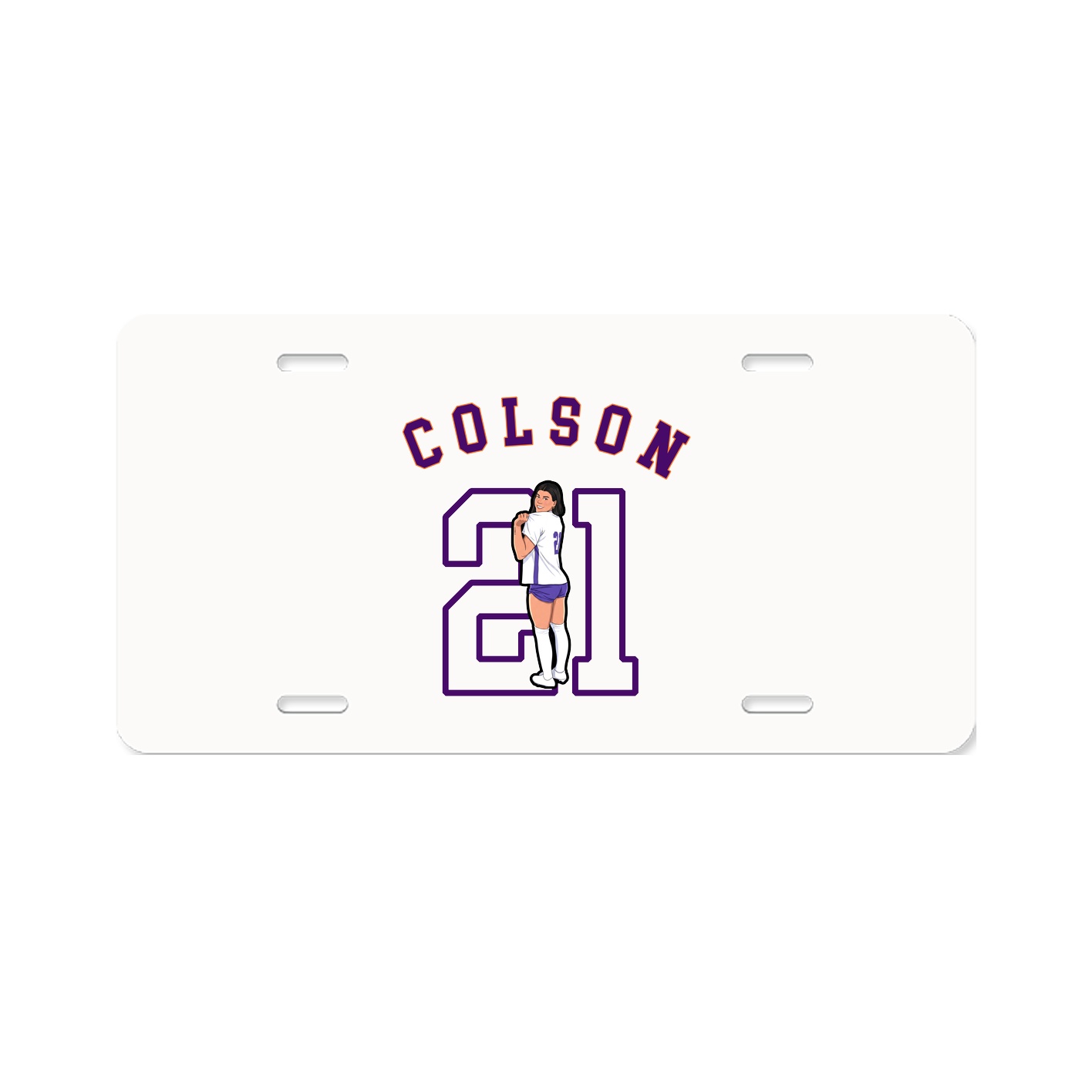 License Plate — Shirsey Arch in Classic