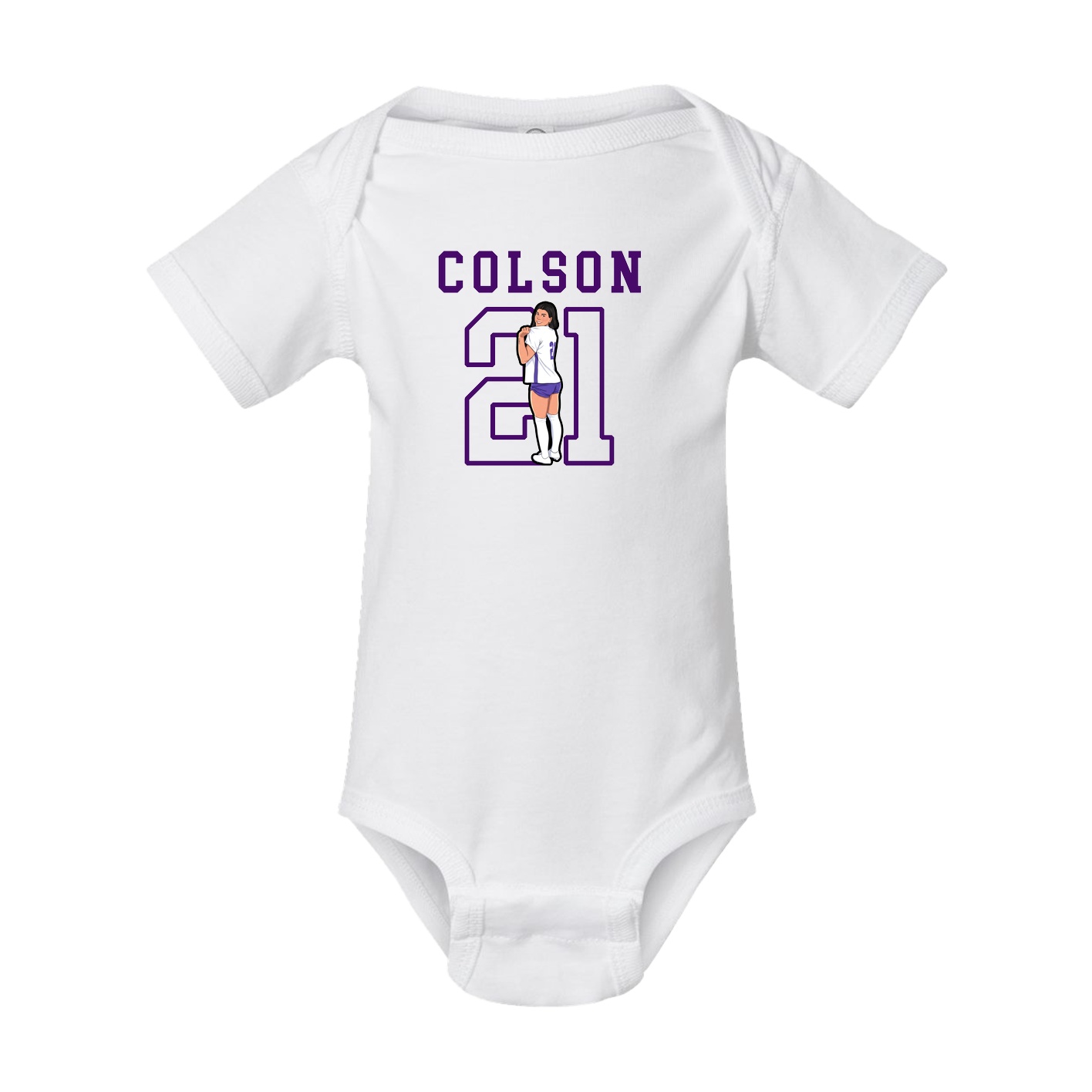 Baby Onesie — Shirsey in White