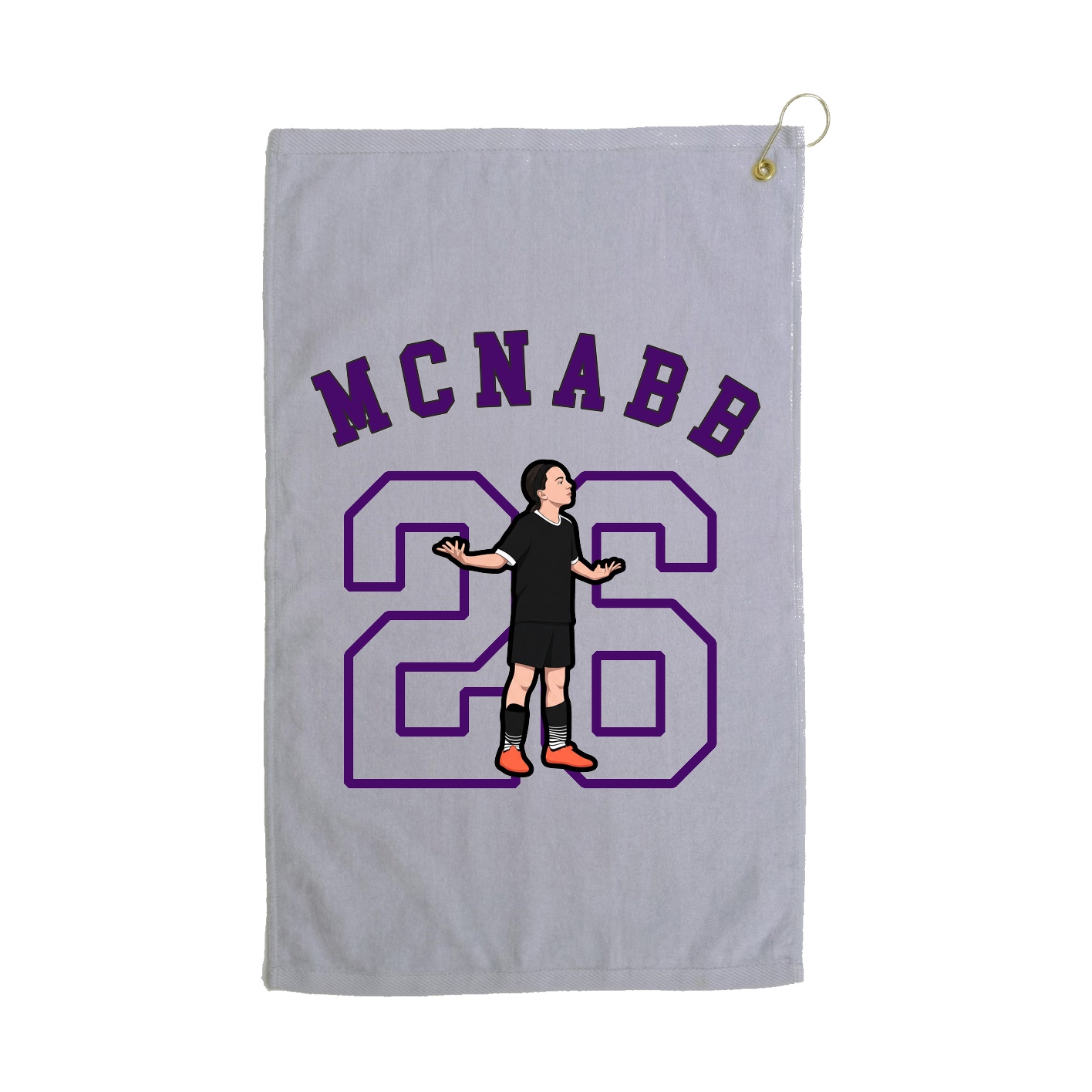 Golf Towel — Shirsey Arch in Grey