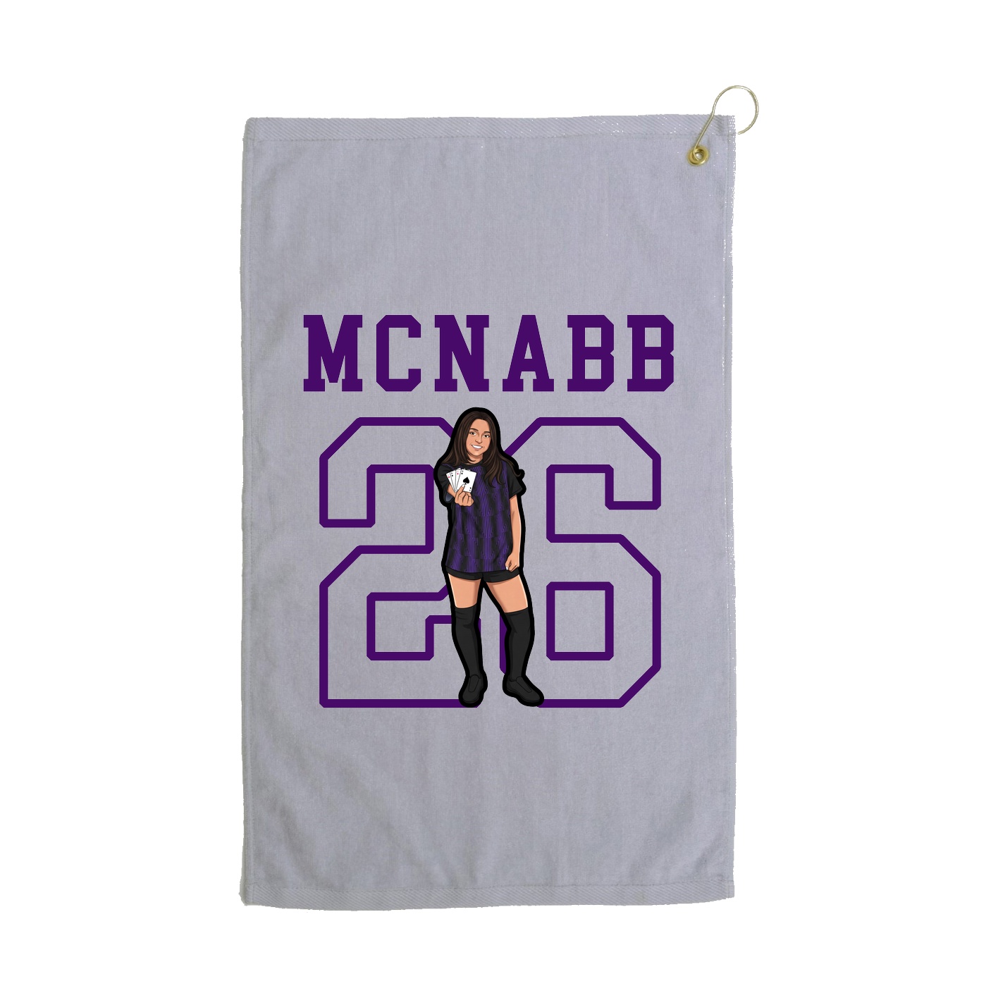 Golf Towel — Shirsey in Grey