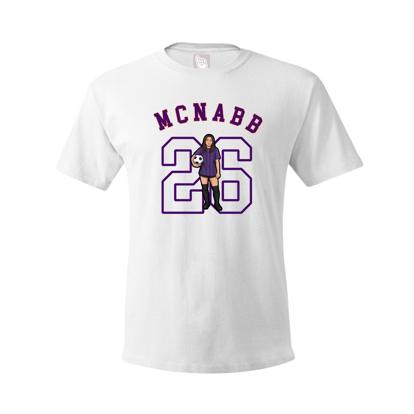 Tee — Shirsey Arch in White