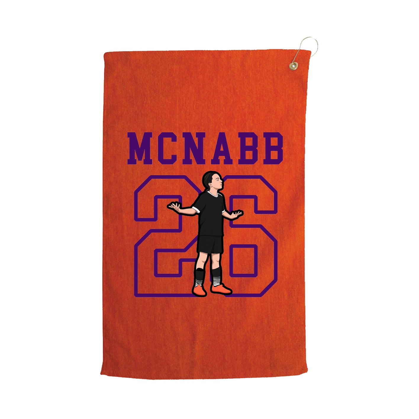 Golf Towel — Shirsey in Orange