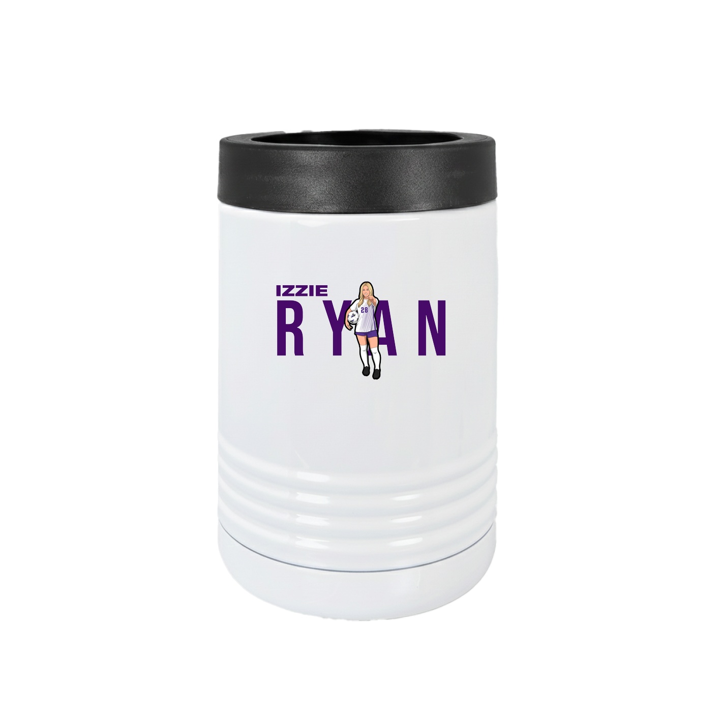 Beverage Holder — Player Name in White