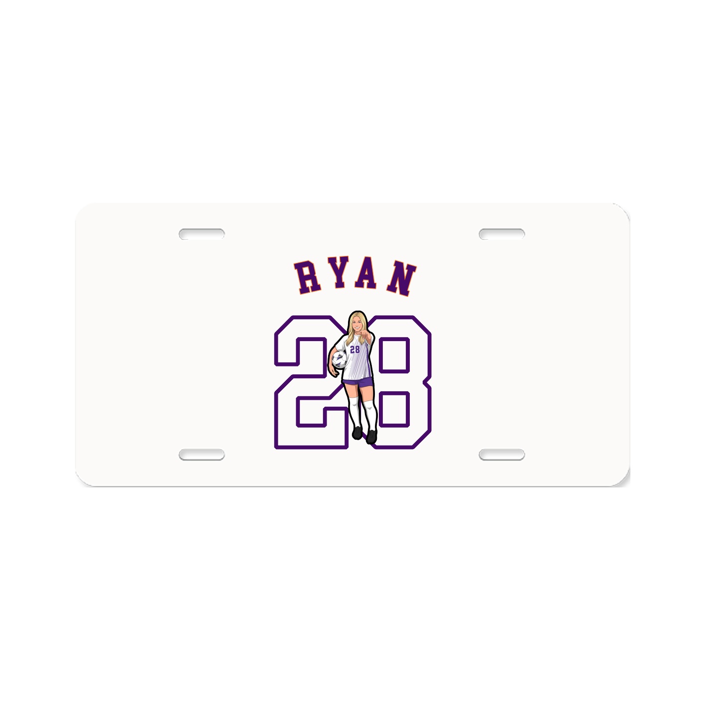 License Plate — Shirsey Arch in Classic