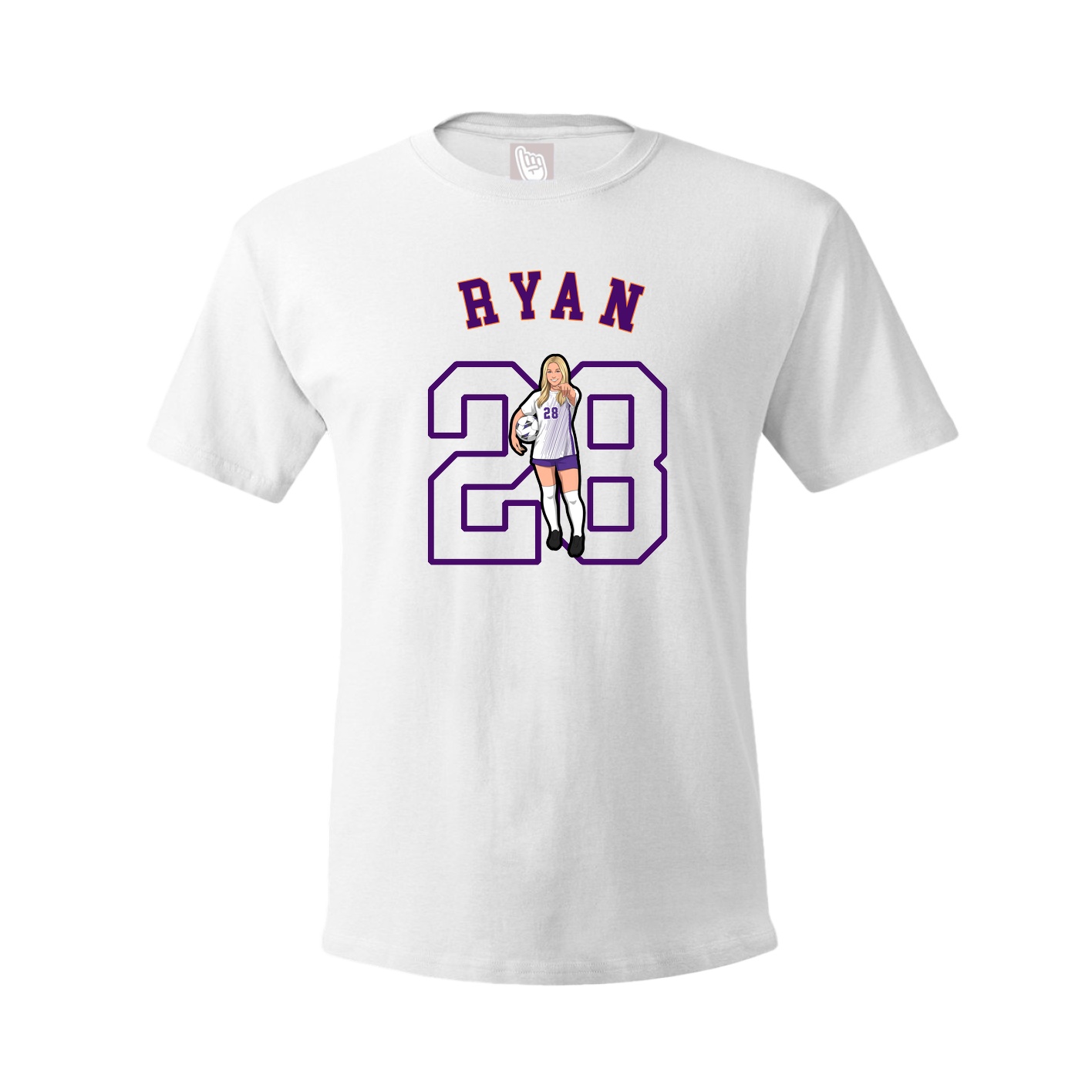 Tee — Shirsey Arch in White