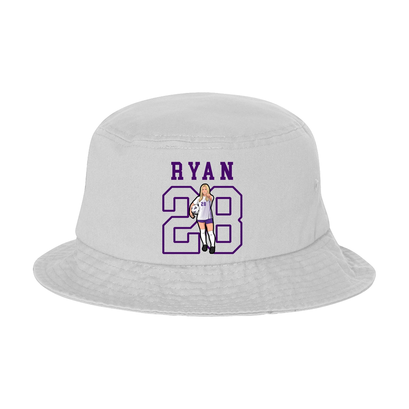 Bucket Cap — Shirsey in White