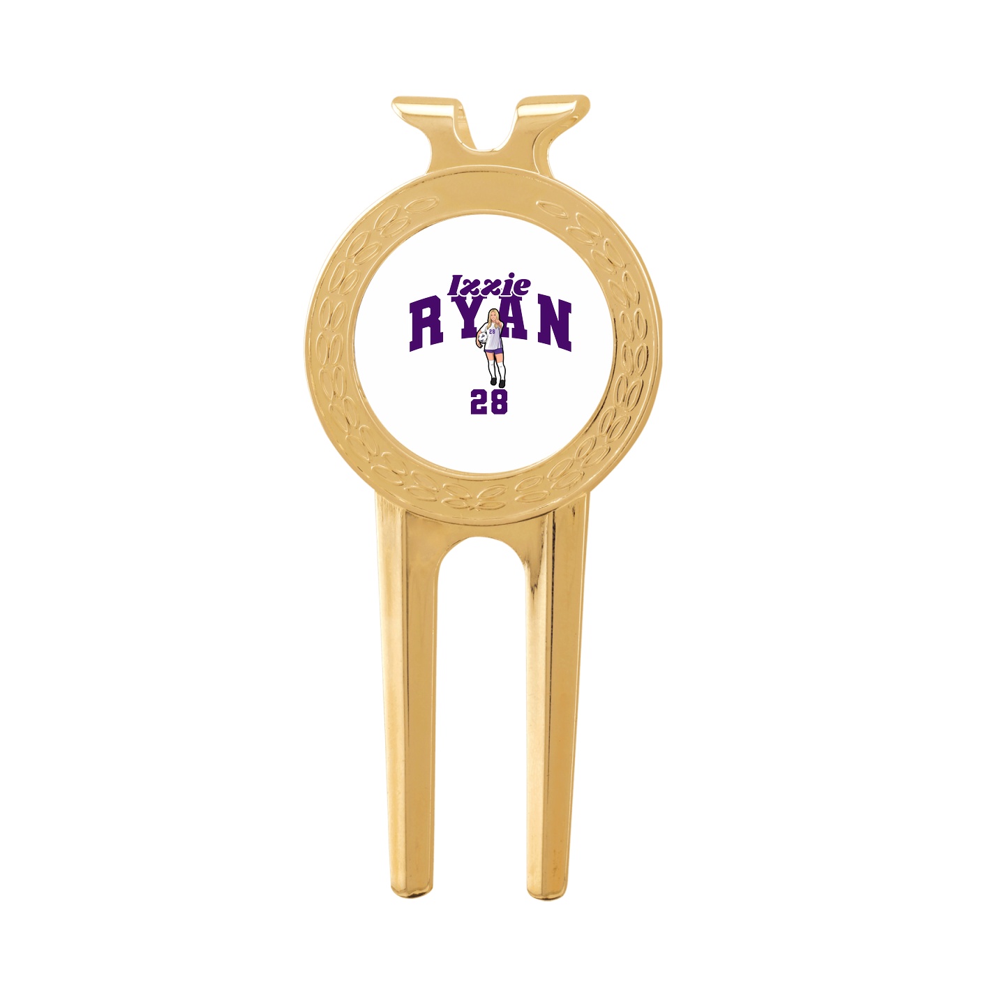 Divot Tool with Ball Marker — Signature Arch in Classic