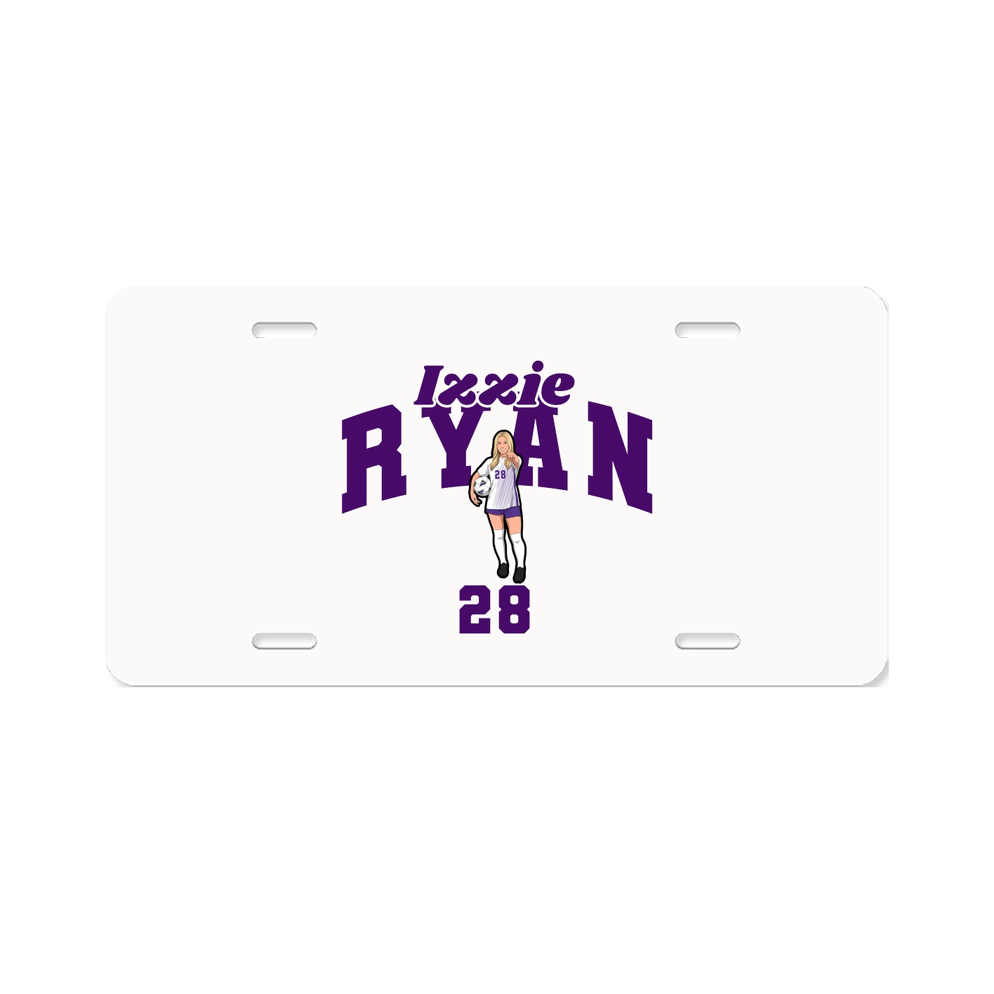 License Plate — Signature Arch in Classic