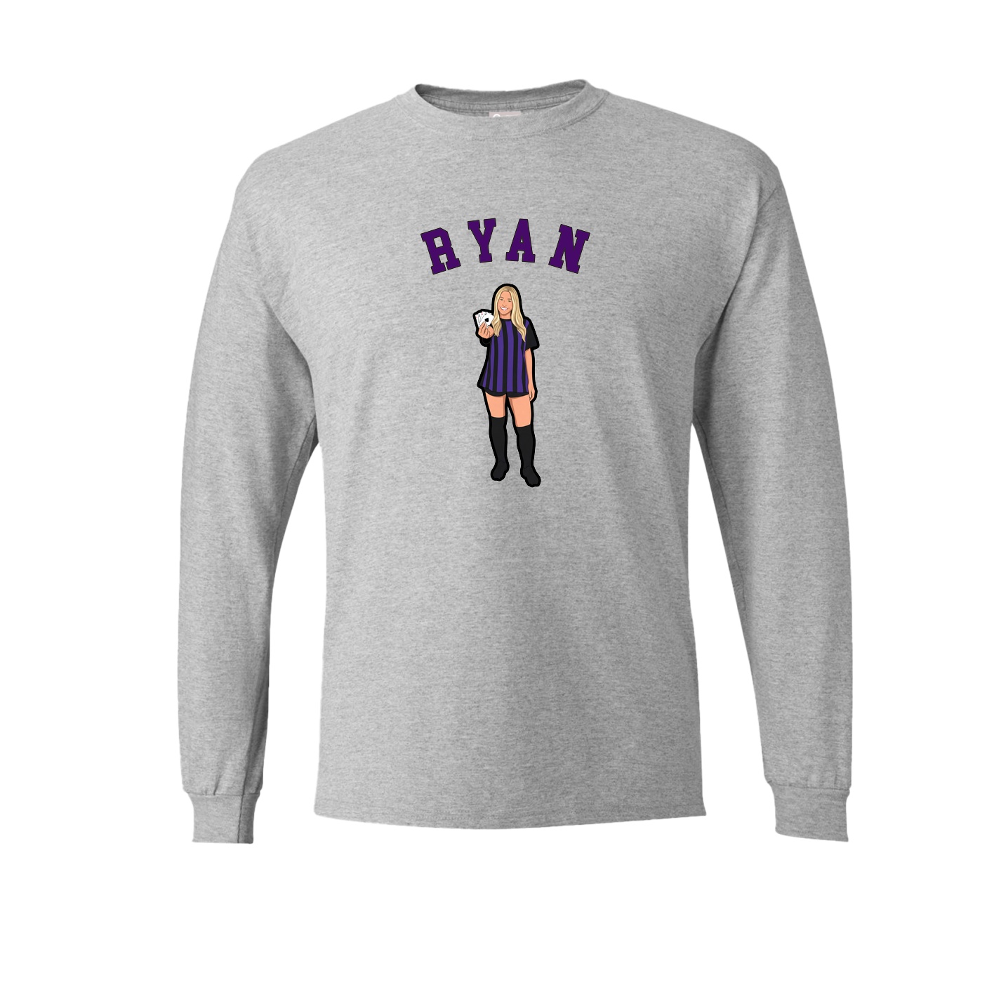 NIL Club Long Sleeve Tee