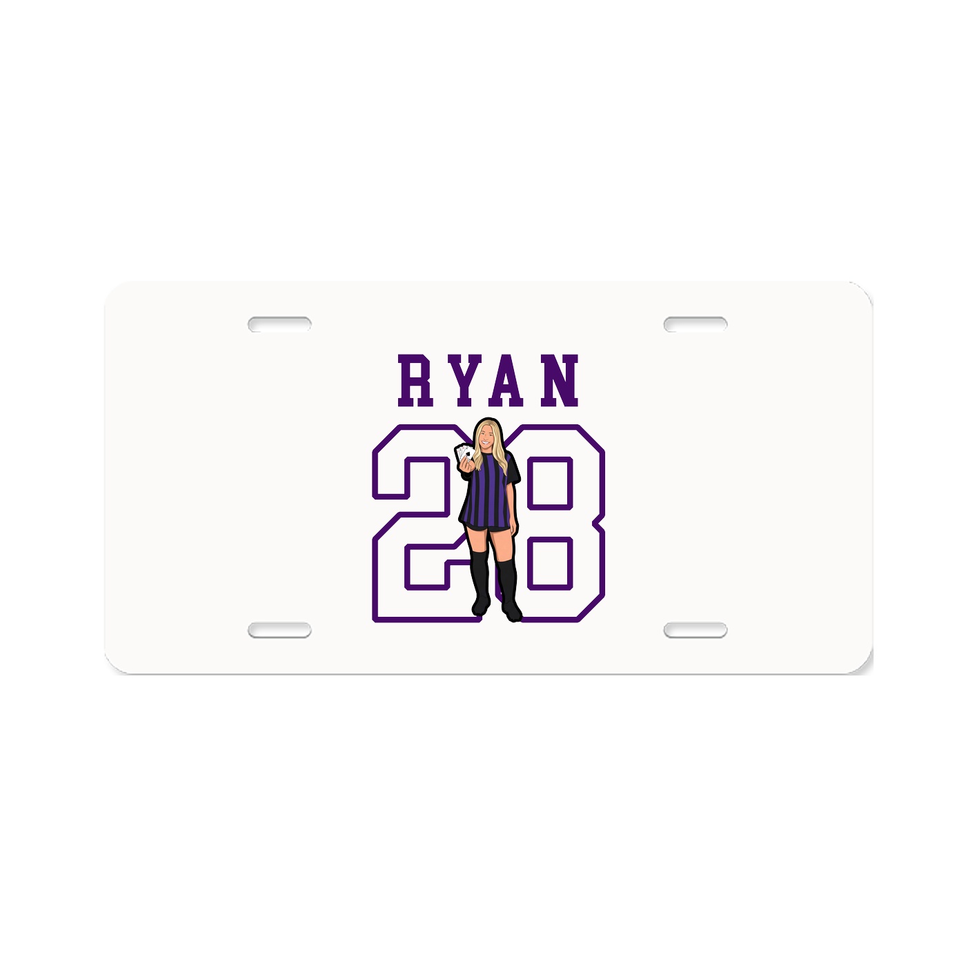 License Plate — Shirsey in Classic