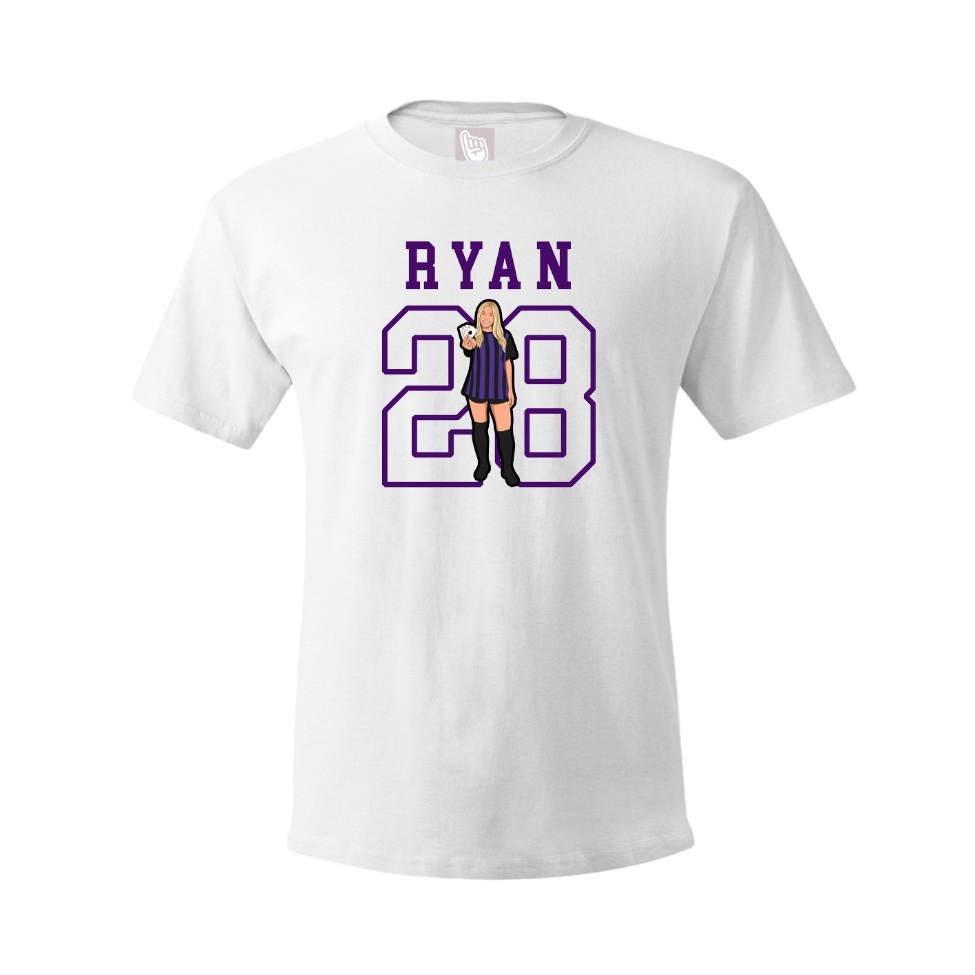 Youth Tee — Shirsey in White