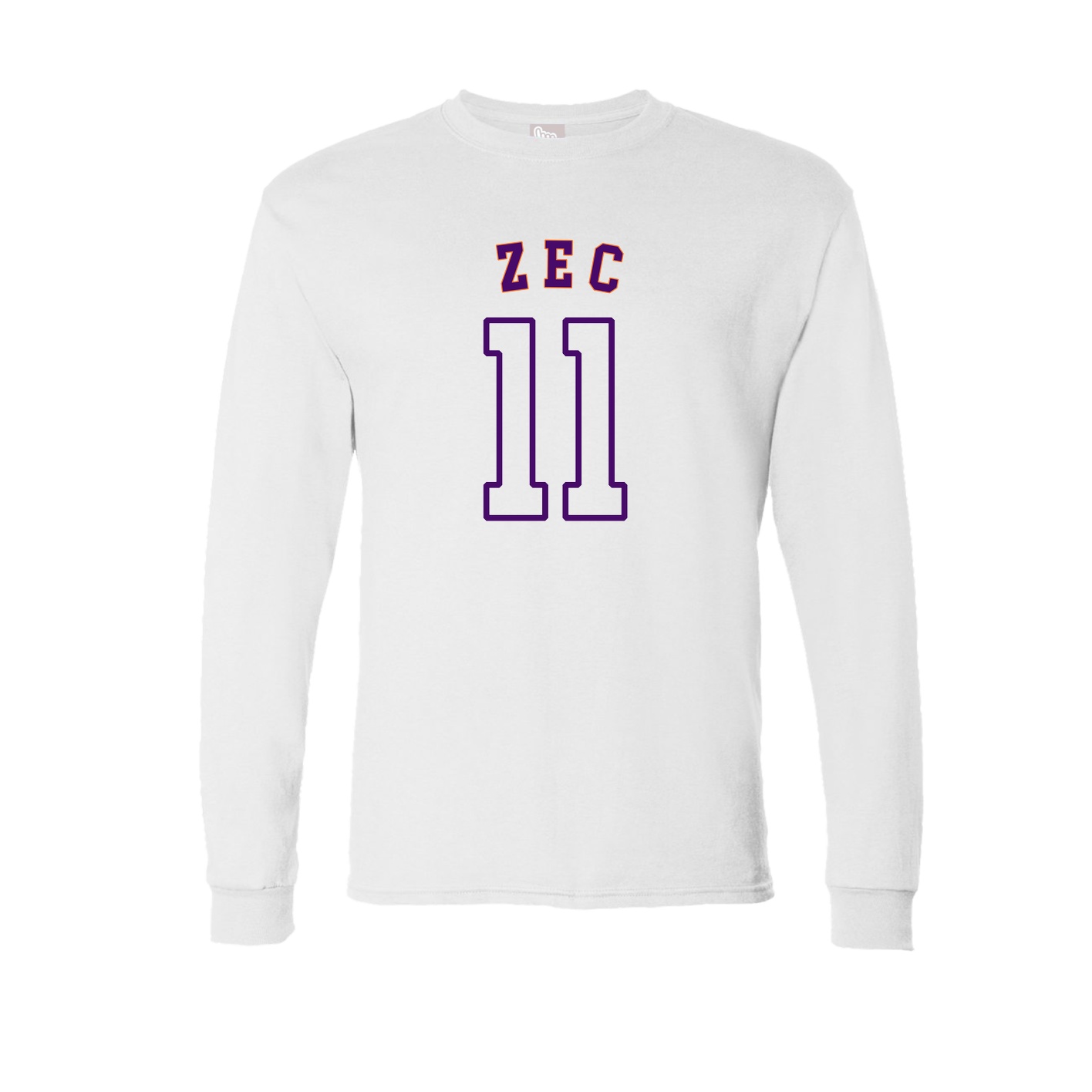 Long Sleeve Tee — Shirsey Arch in White
