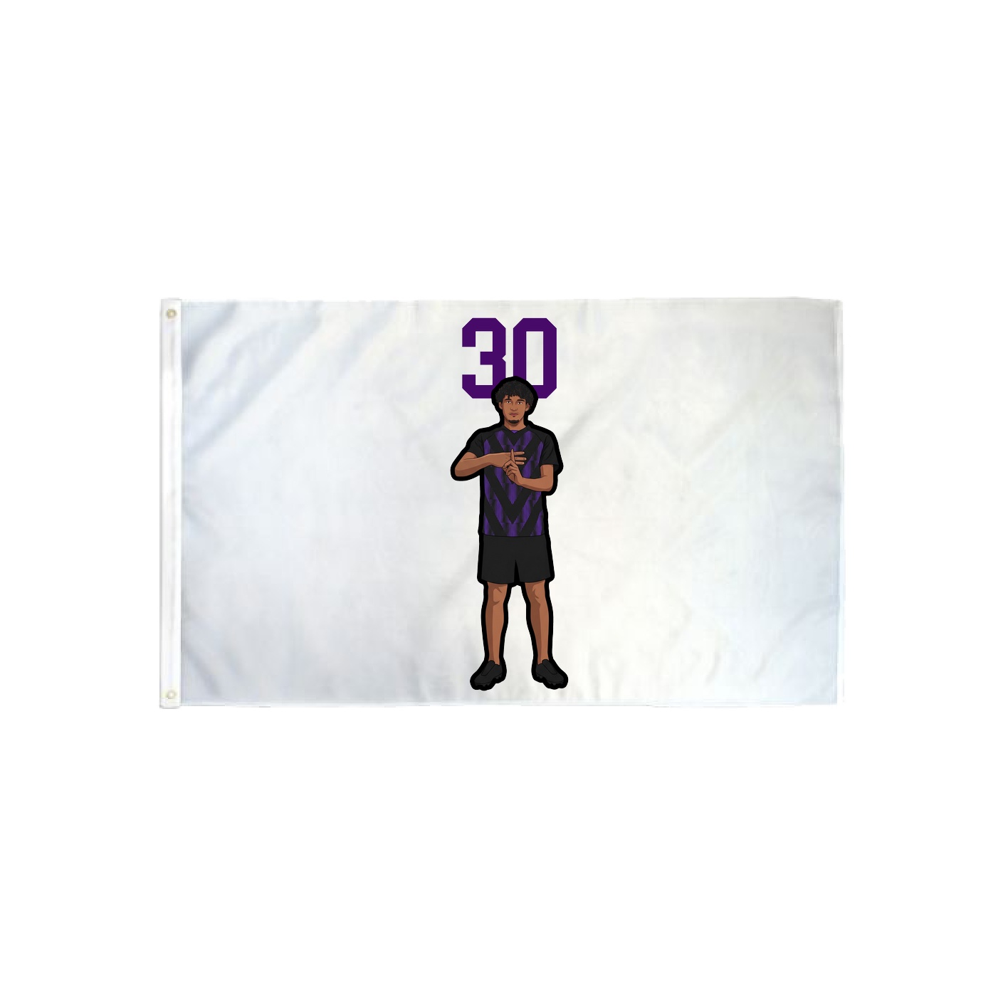 3x5 Flag — Number Top in Classic