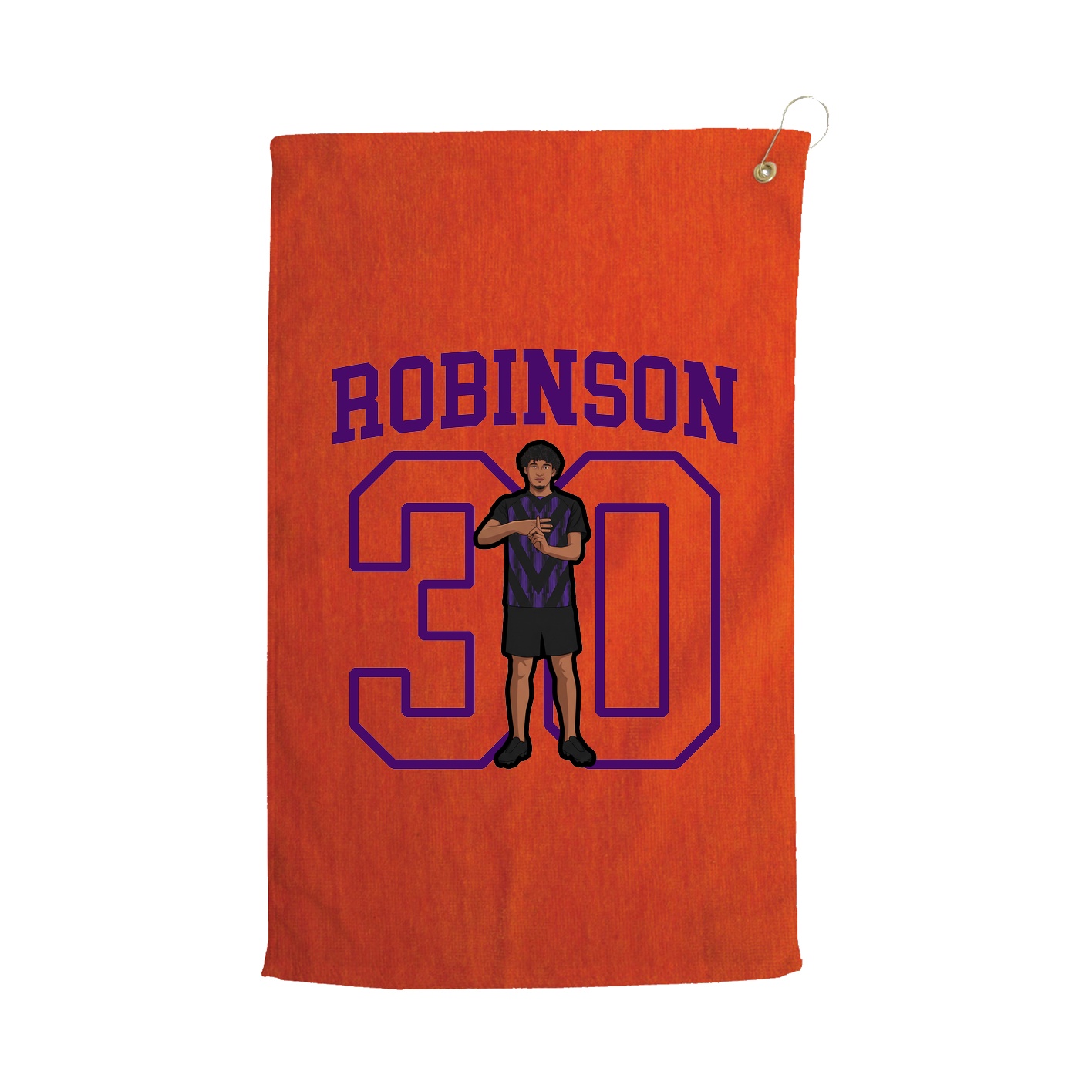 Golf Towel — Shirsey in Orange