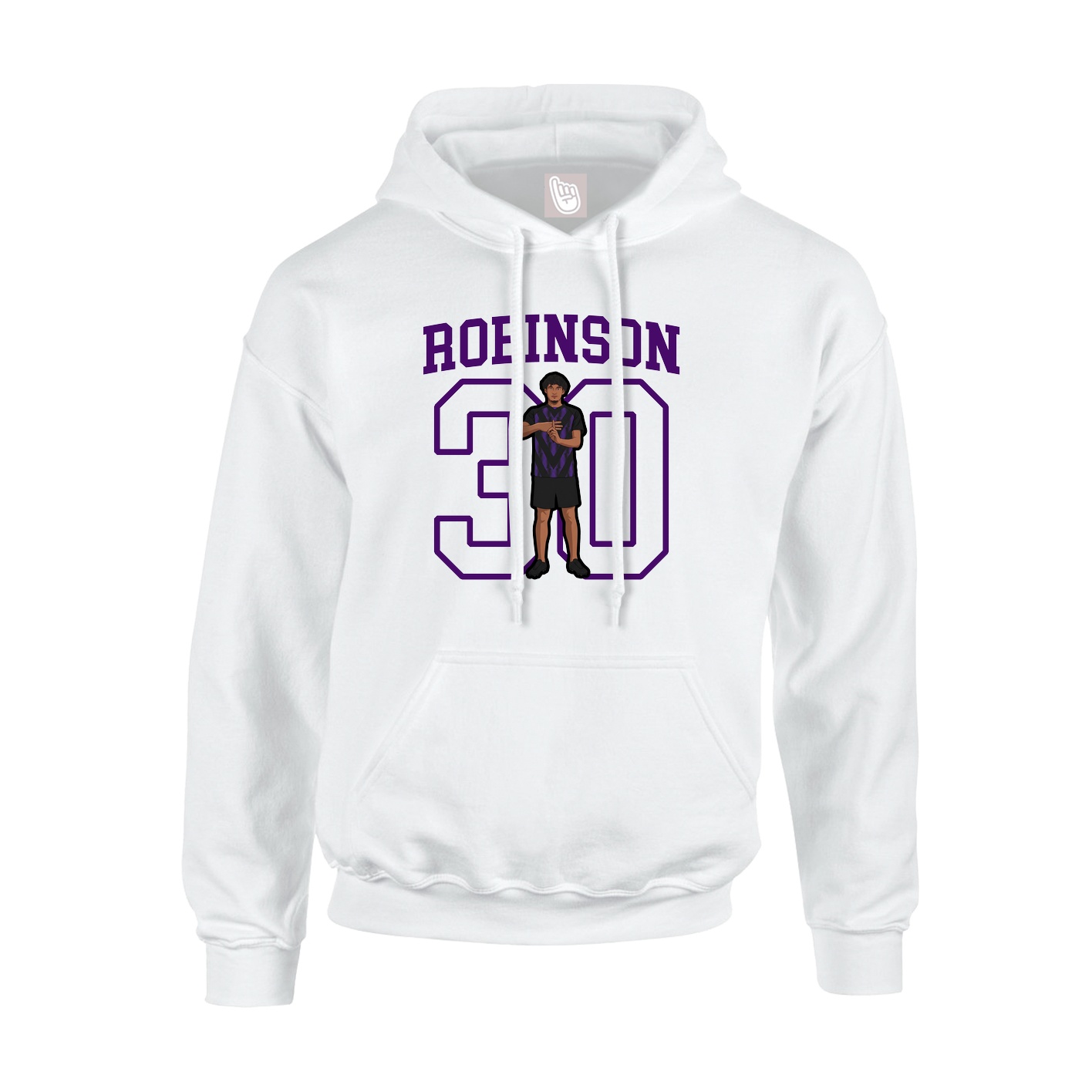 Youth Hoodie — Shirsey in White