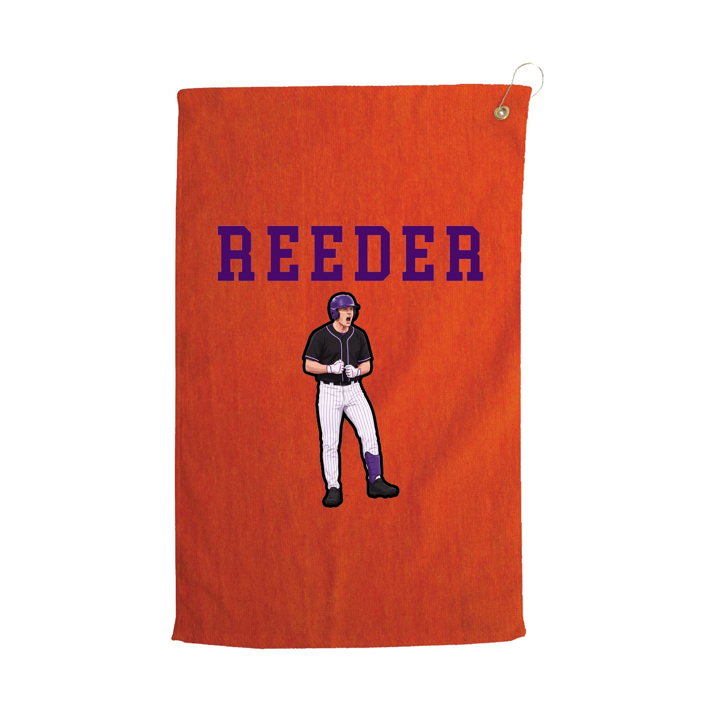 Golf Towel — Shirsey in Orange
