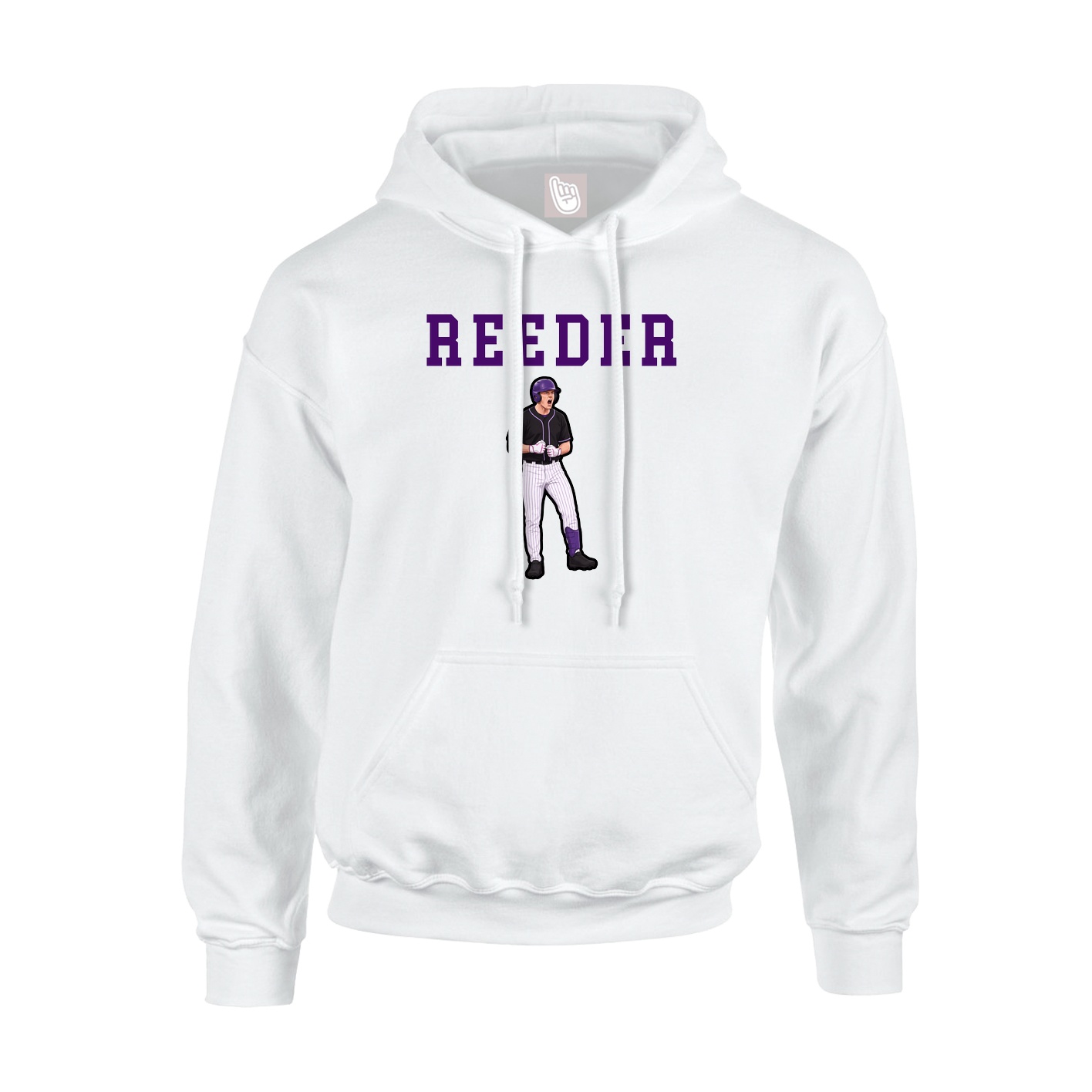 Hoodie — Shirsey in White