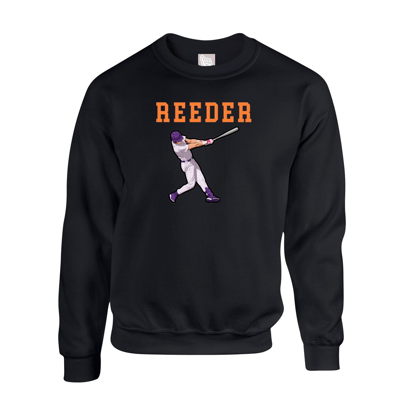 Fleece Crew — Shirsey in Black
